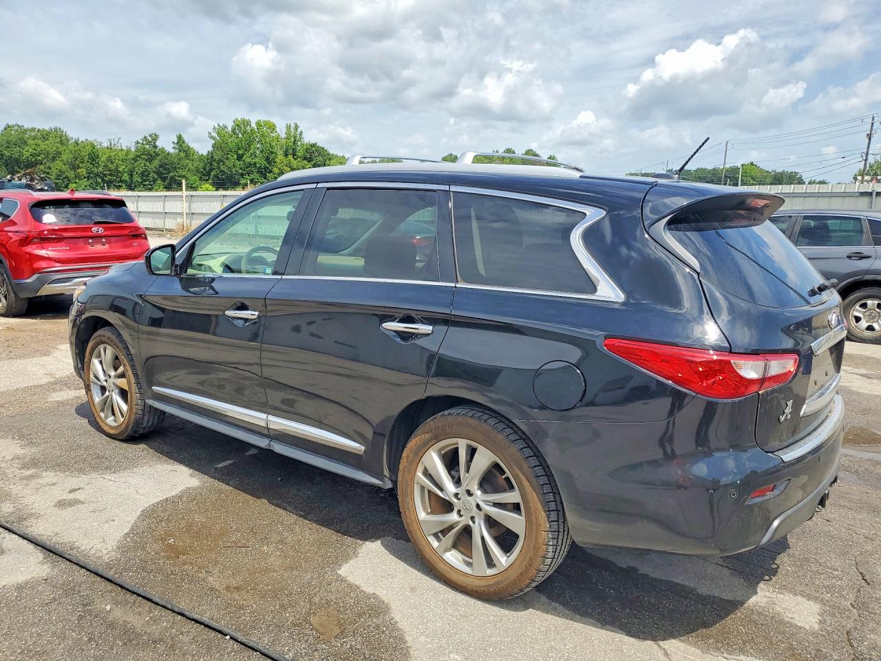 2013 Infiniti Jx35 Base Black vin: 5N1AL0MN7DC334401