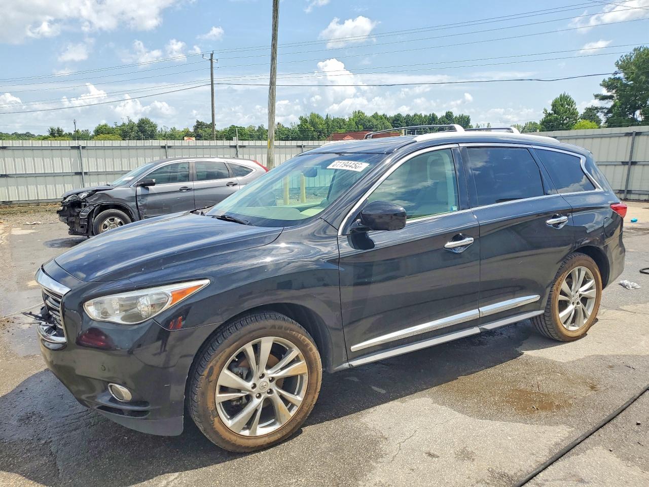 2013 Infiniti Jx35 Base Black vin: 5N1AL0MN7DC334401