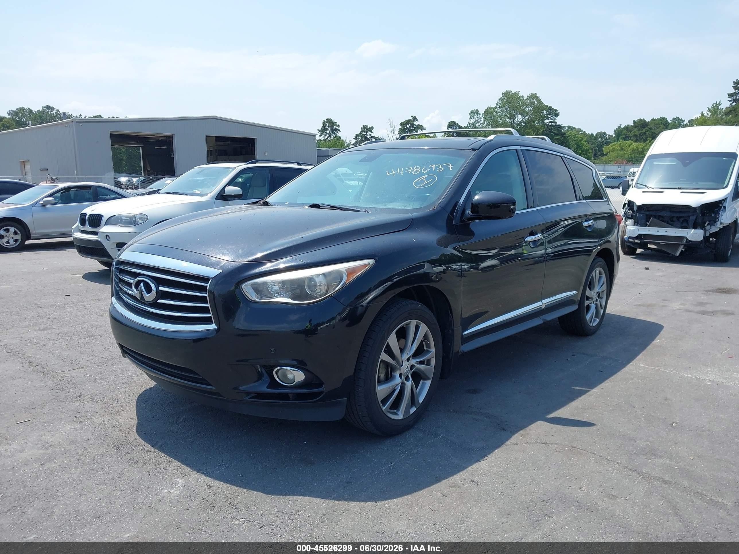 2013 Infiniti Jx35   Black vin: 5N1AL0MN7DC352218