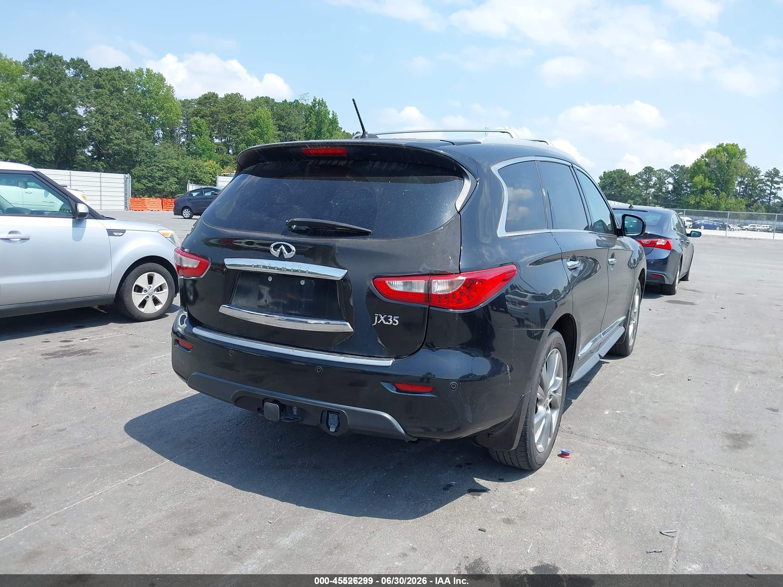 2013 Infiniti Jx35   Black vin: 5N1AL0MN7DC352218