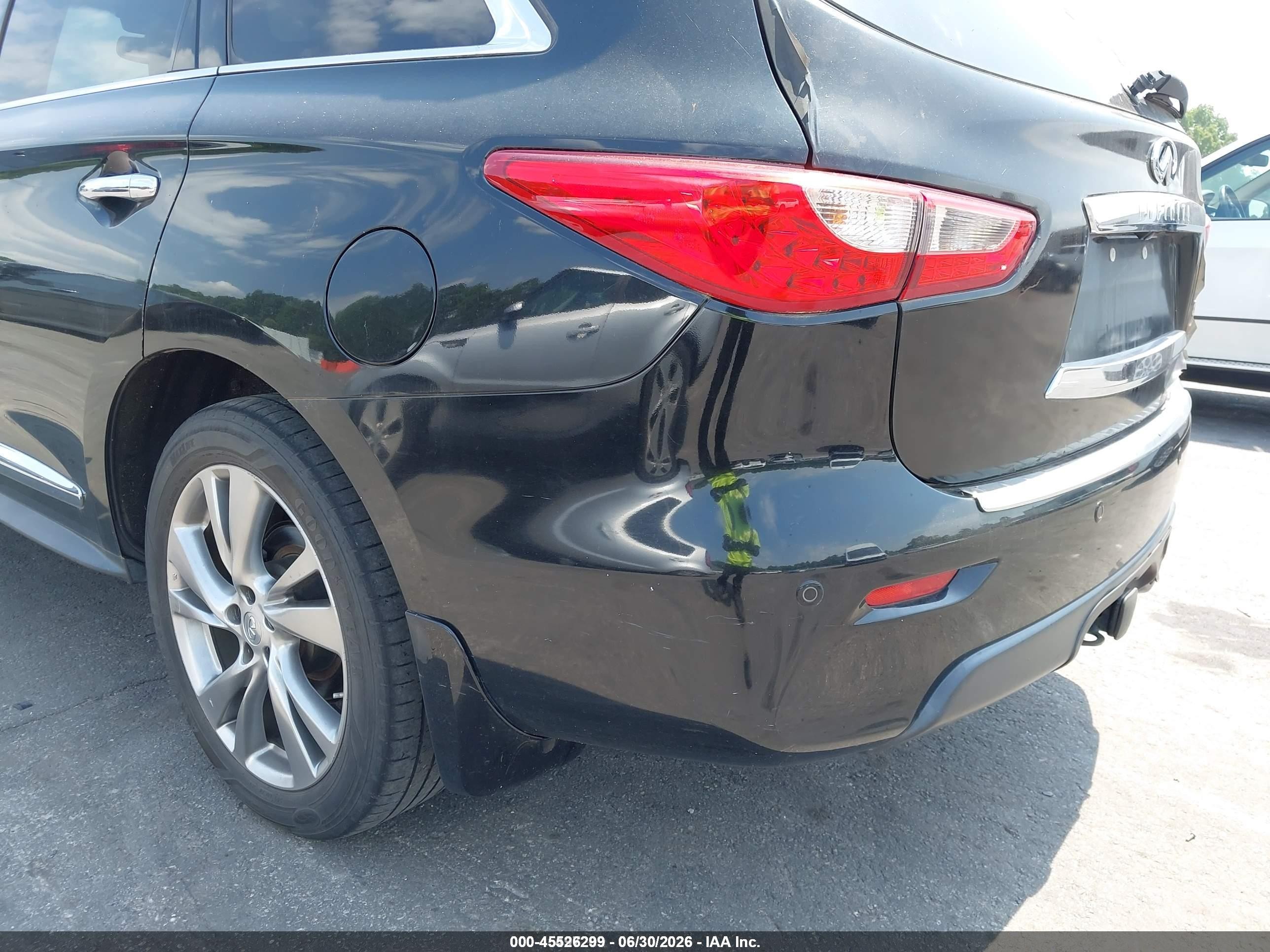 2013 Infiniti Jx35   Black vin: 5N1AL0MN7DC352218