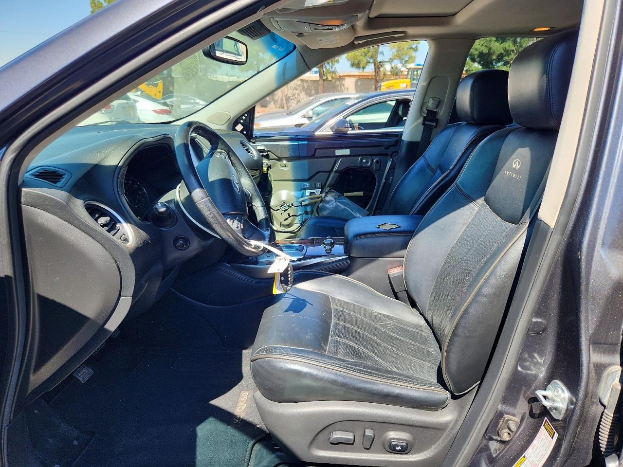 2014 Infiniti Qx60 Base Gray vin: 5N1AL0MN7EC503530