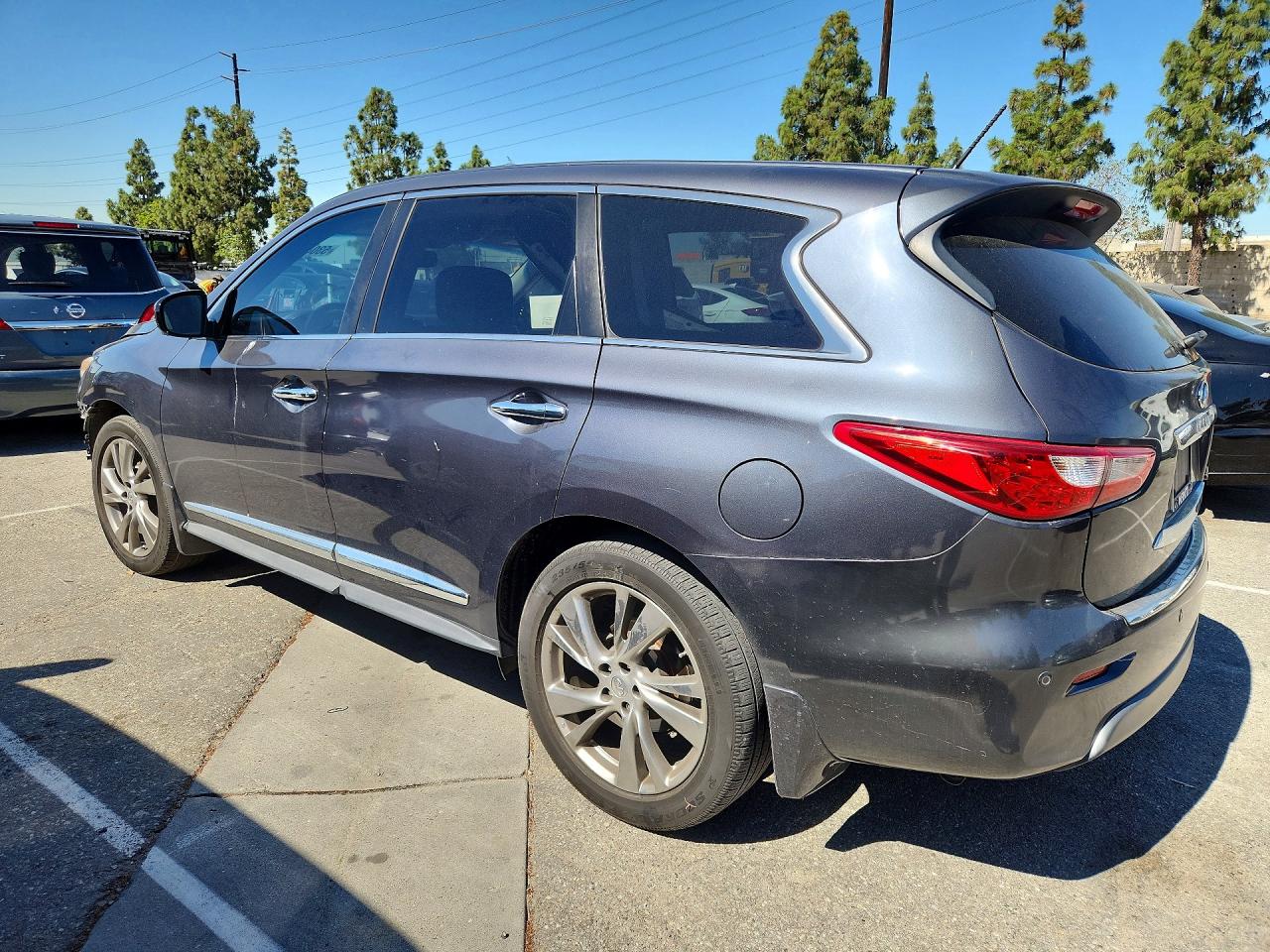 2014 Infiniti Qx60 Base Gray vin: 5N1AL0MN7EC503530