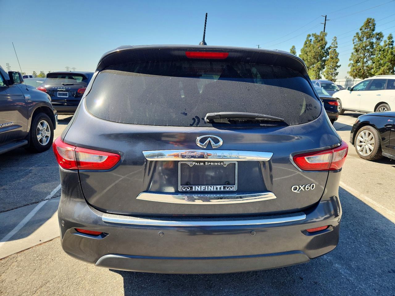 2014 Infiniti Qx60 Base Gray vin: 5N1AL0MN7EC503530