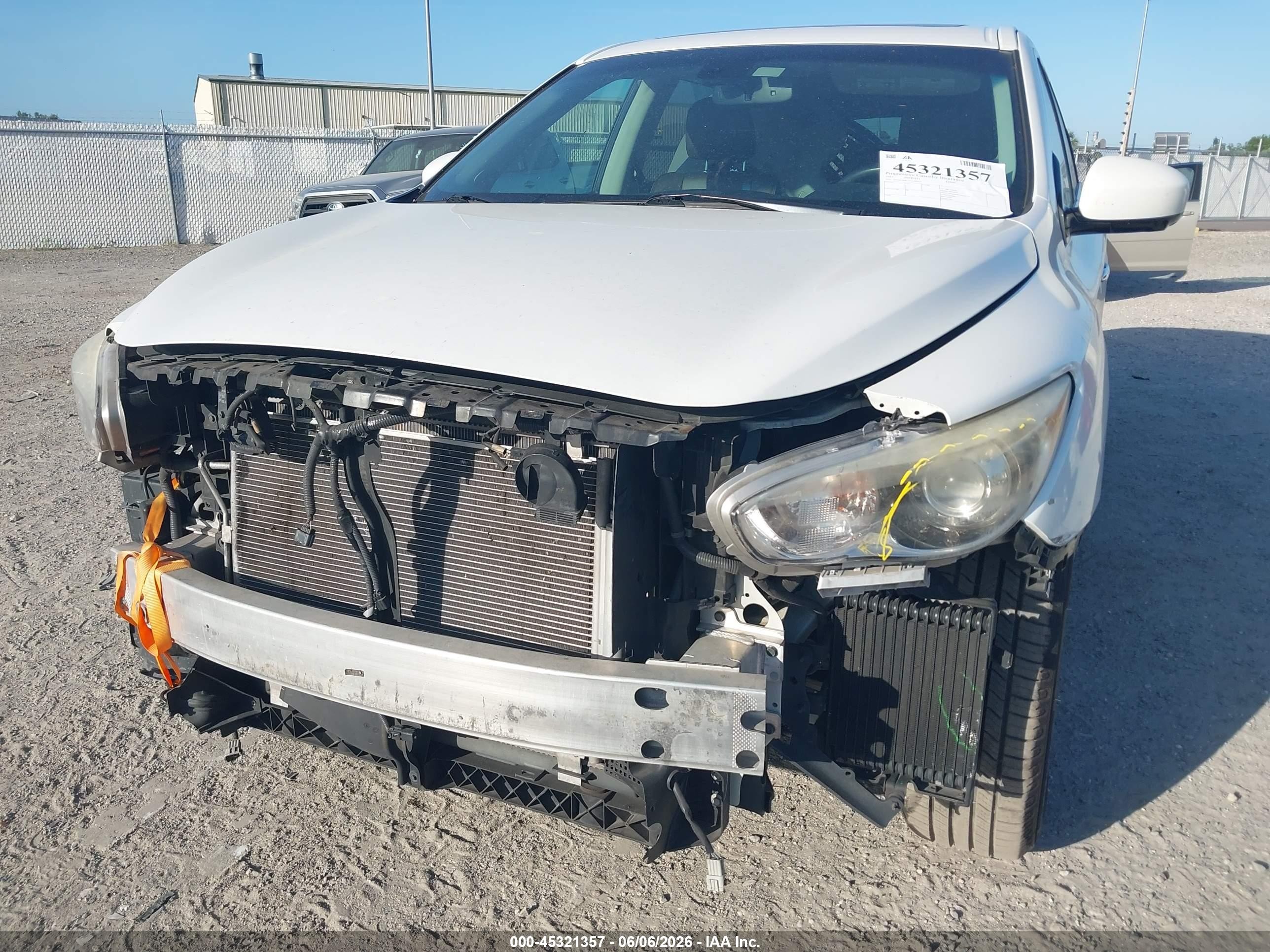 2014 Infiniti Qx60   Белый vin: 5N1AL0MN7EC509313