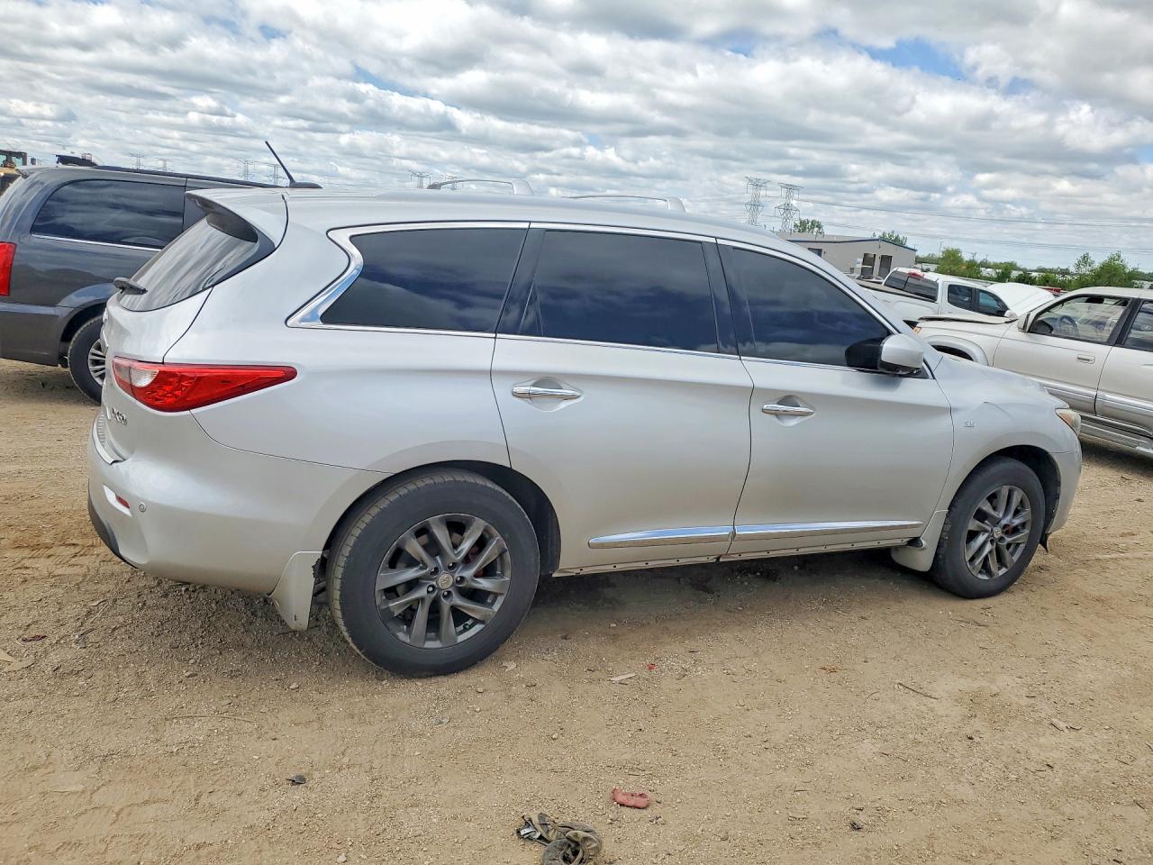 2014 Infiniti Qx60 Base Серебряный vin: 5N1AL0MN7EC531182