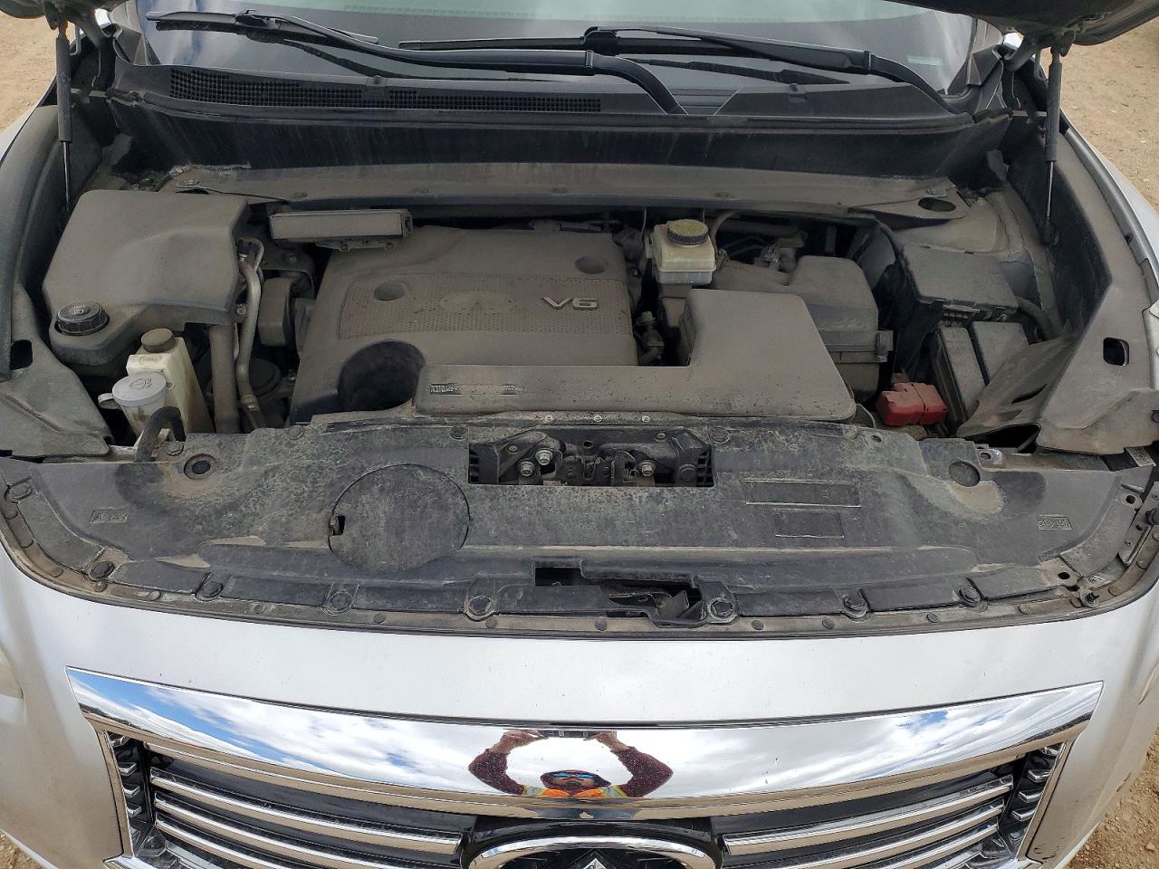 2014 Infiniti Qx60 Base Серебряный vin: 5N1AL0MN7EC531182