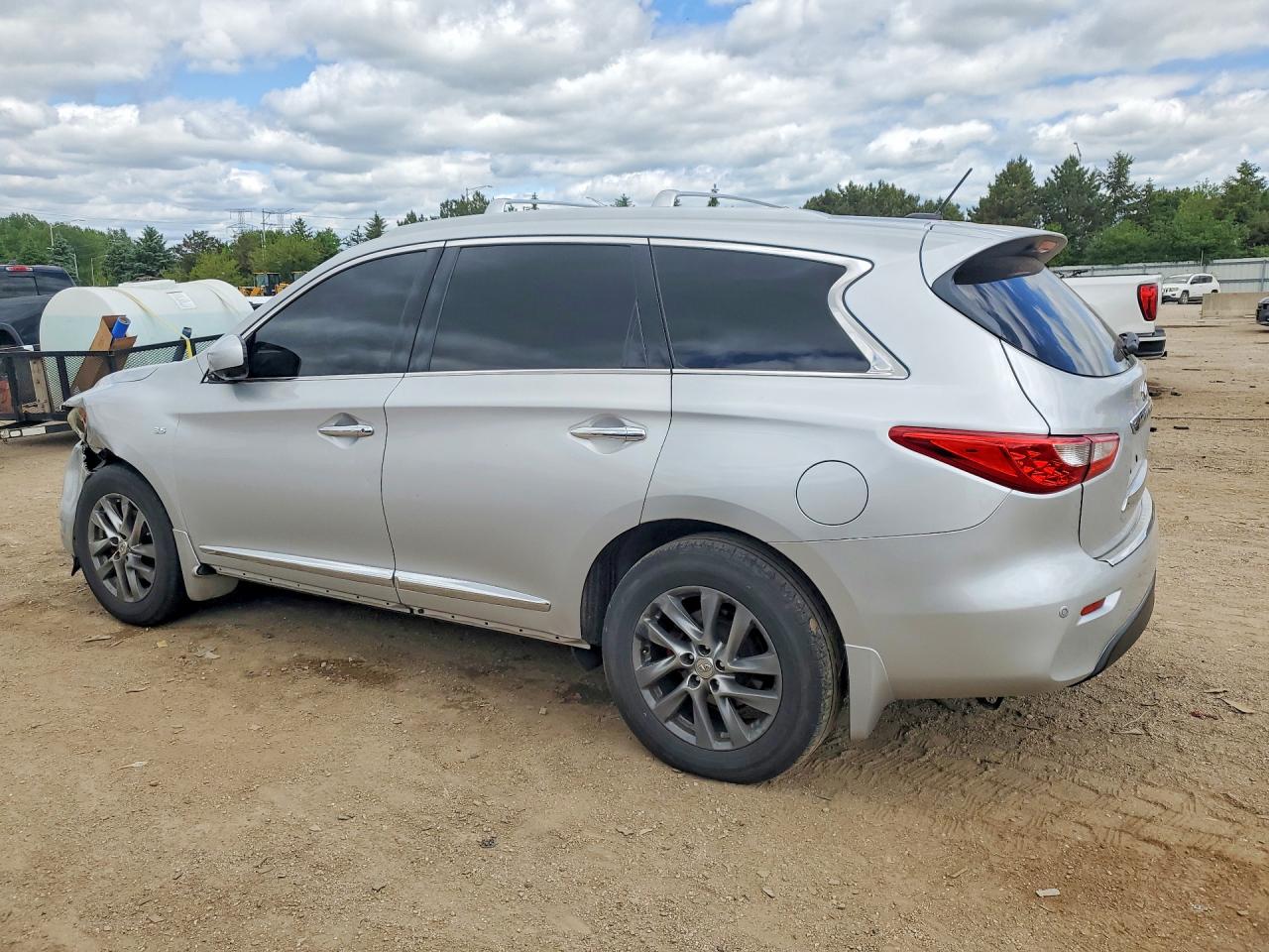 2014 Infiniti Qx60 Base Серебряный vin: 5N1AL0MN7EC531182