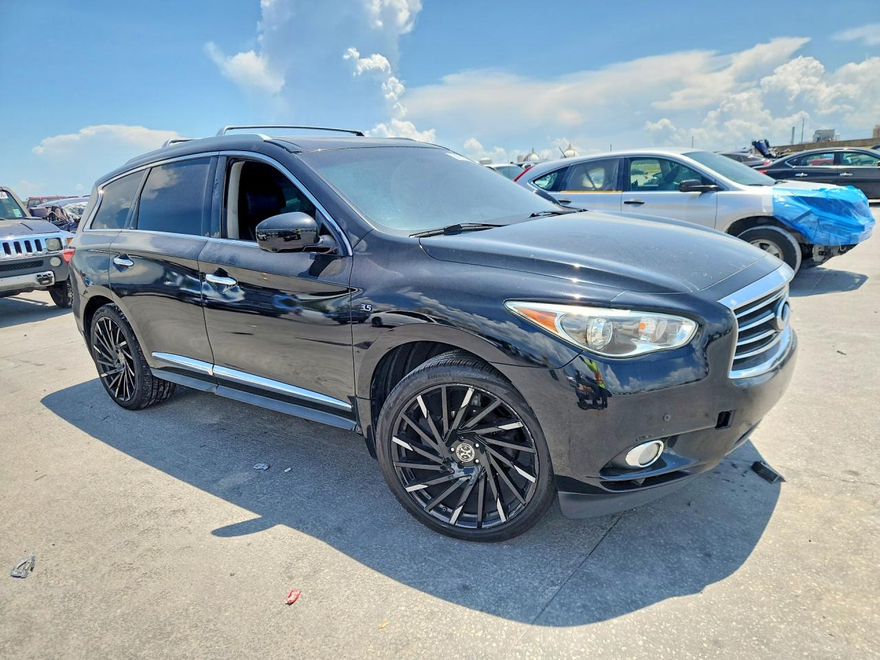 2014 Infiniti Qx60 Base Black vin: 5N1AL0MN7EC537063