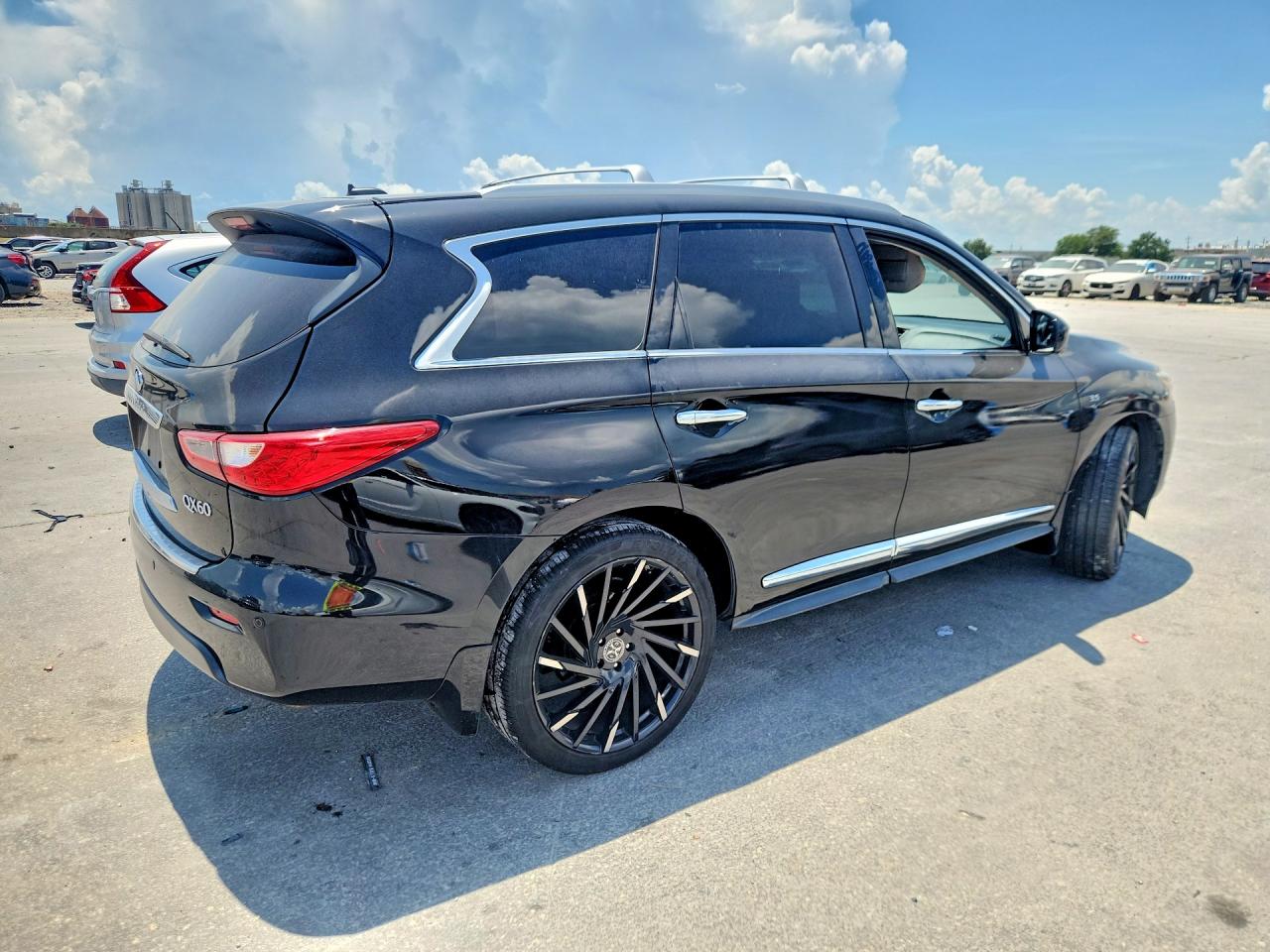 2014 Infiniti Qx60 Base Black vin: 5N1AL0MN7EC537063