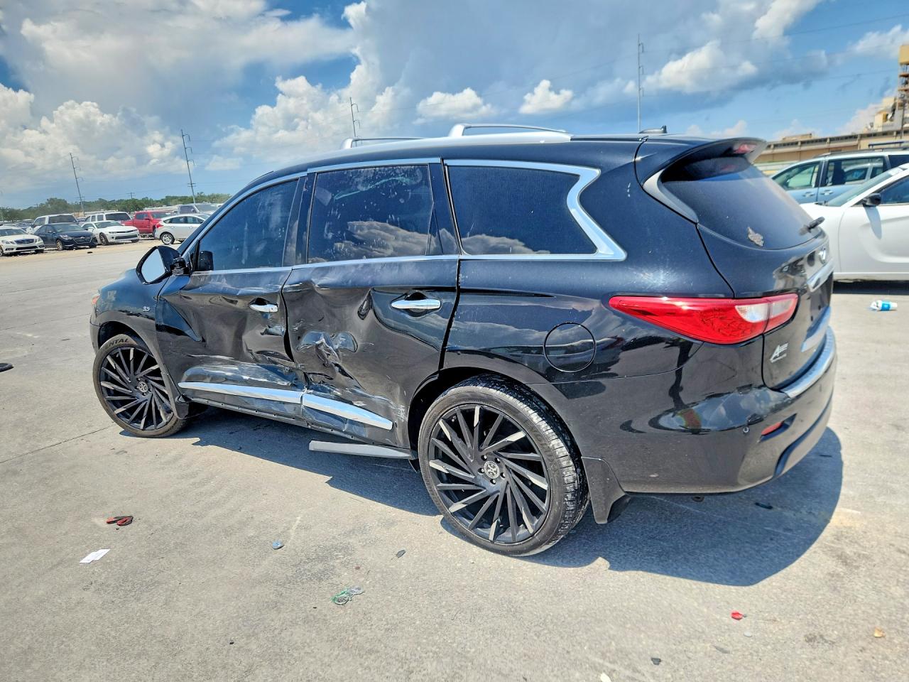 2014 Infiniti Qx60 Base Black vin: 5N1AL0MN7EC537063