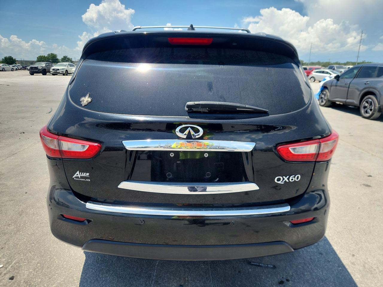 2014 Infiniti Qx60 Base Black vin: 5N1AL0MN7EC537063