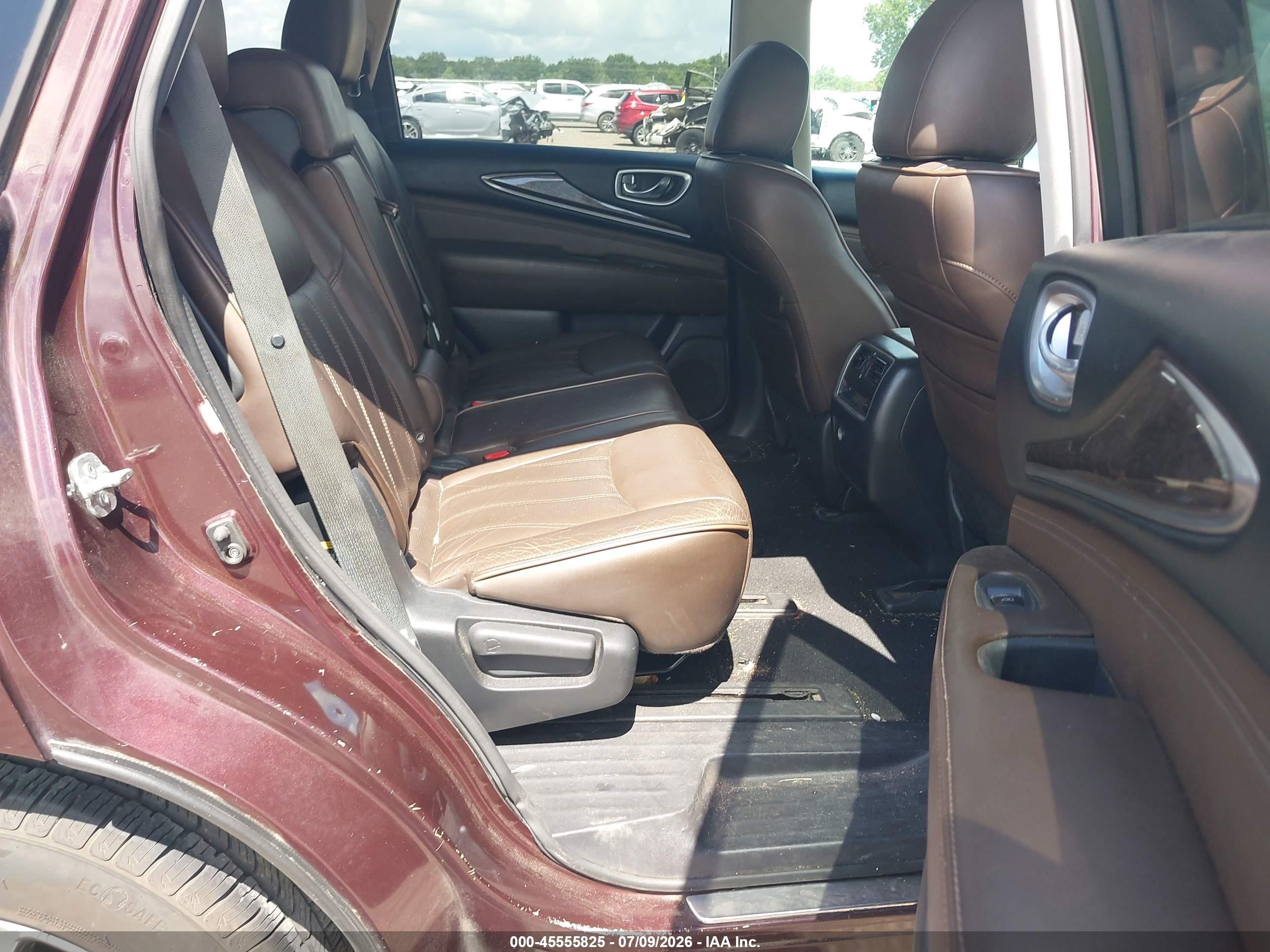 2014 Infiniti Qx60   Purple vin: 5N1AL0MN7EC554459