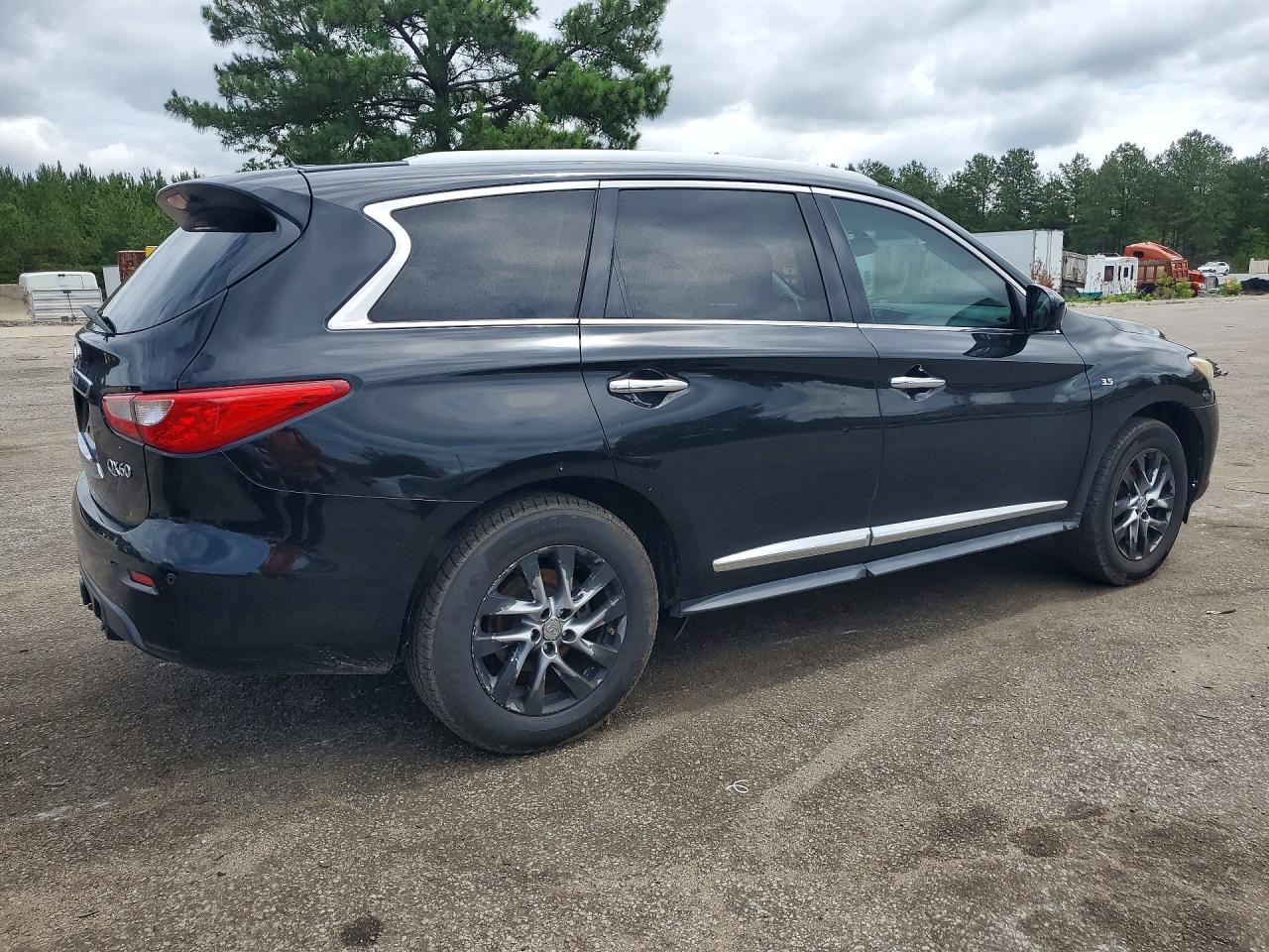 2015 Infiniti Qx60 Base Черный vin: 5N1AL0MN7FC500273
