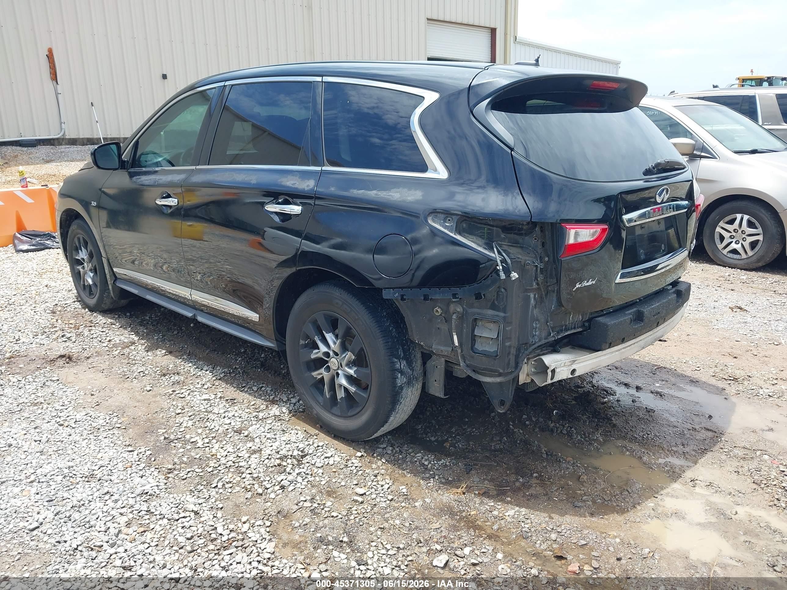2015 Infiniti Qx60 Черный vin: 5N1AL0MN7FC501729