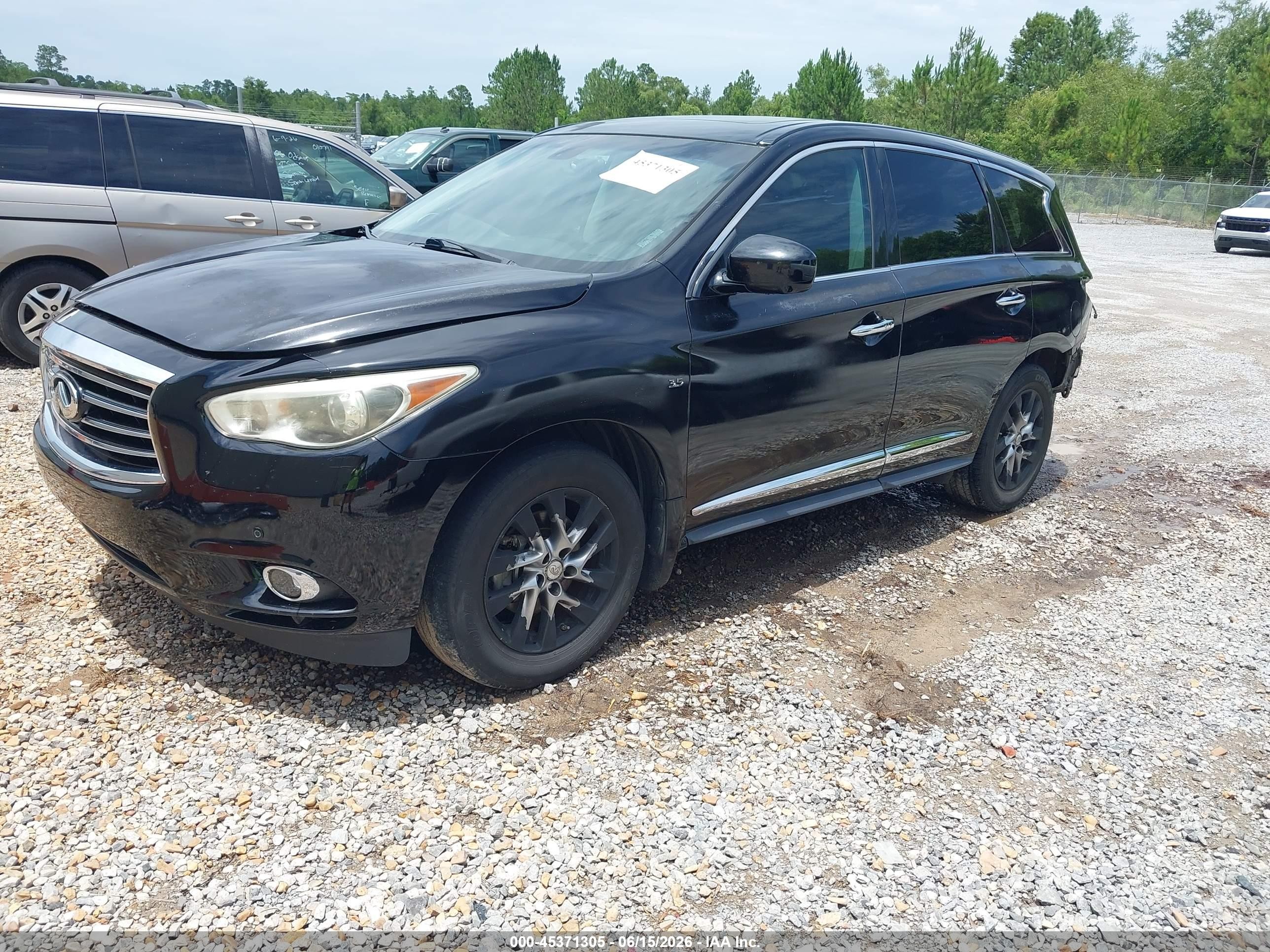 2015 Infiniti Qx60 Черный vin: 5N1AL0MN7FC501729