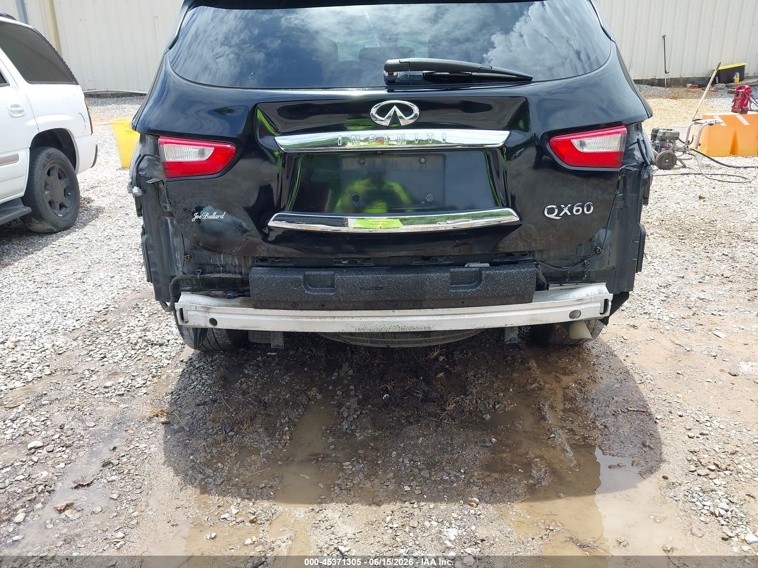 2015 Infiniti Qx60 Черный vin: 5N1AL0MN7FC501729
