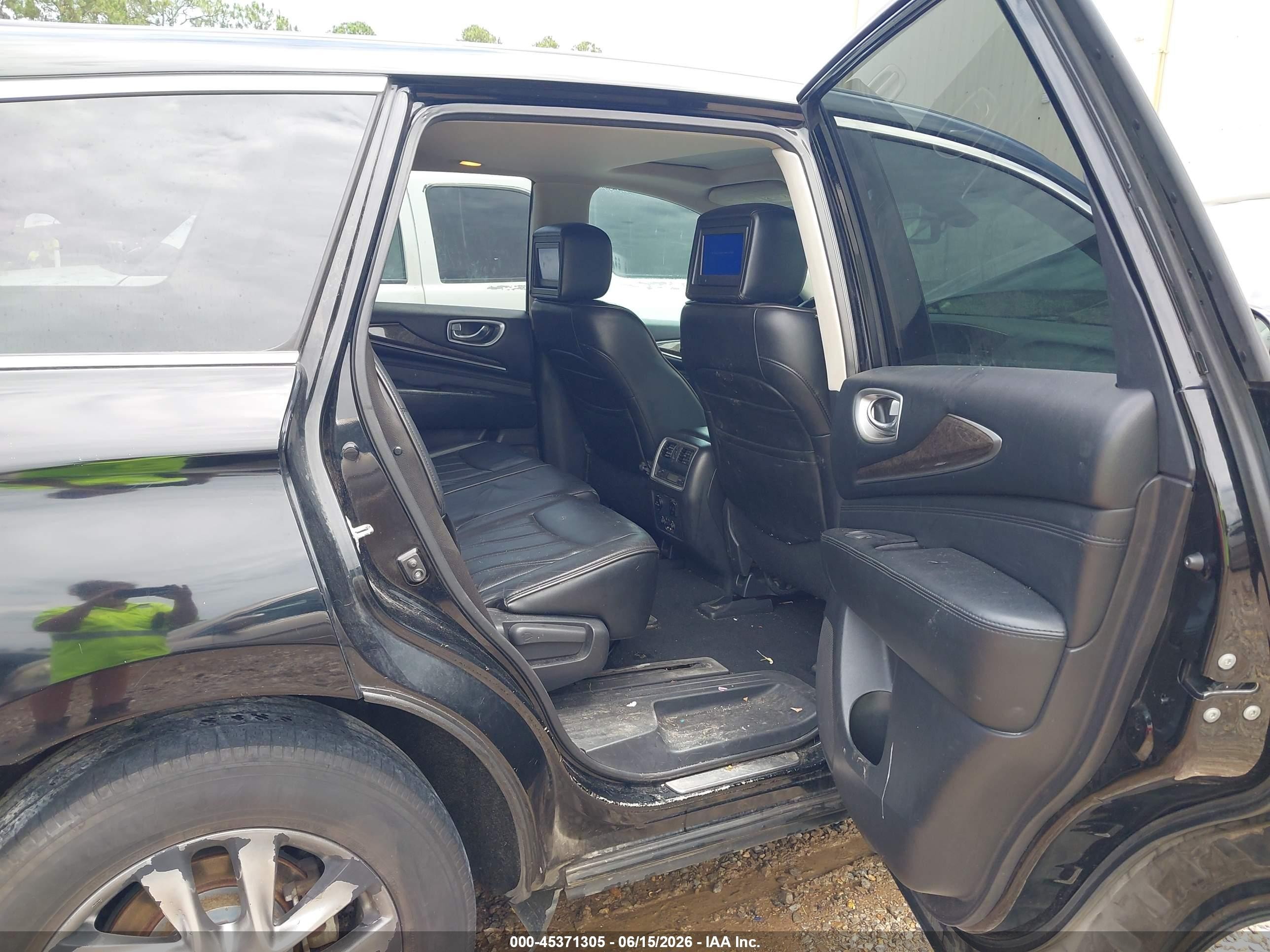 2015 Infiniti Qx60 Черный vin: 5N1AL0MN7FC501729