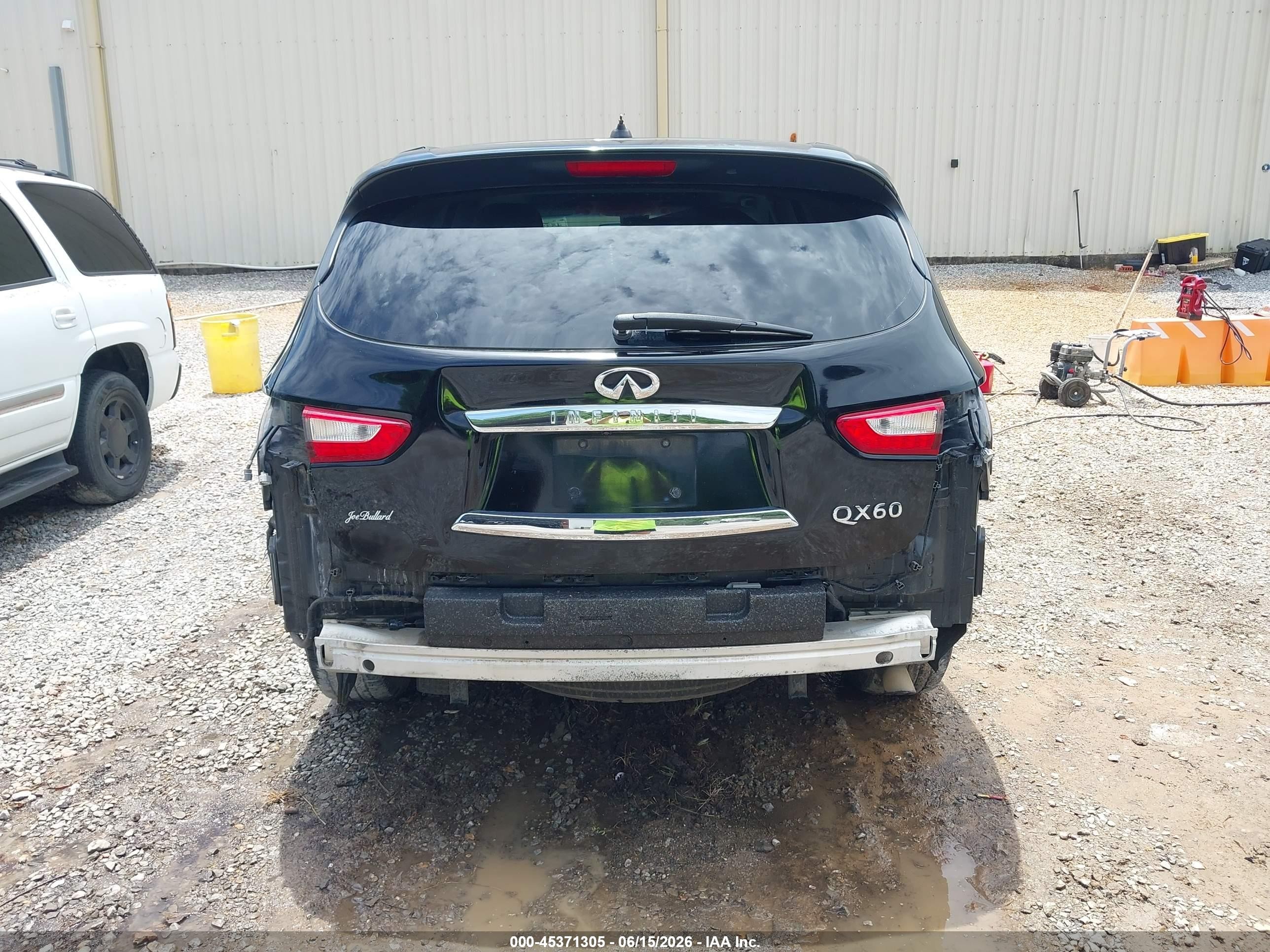 2015 Infiniti Qx60 Черный vin: 5N1AL0MN7FC501729