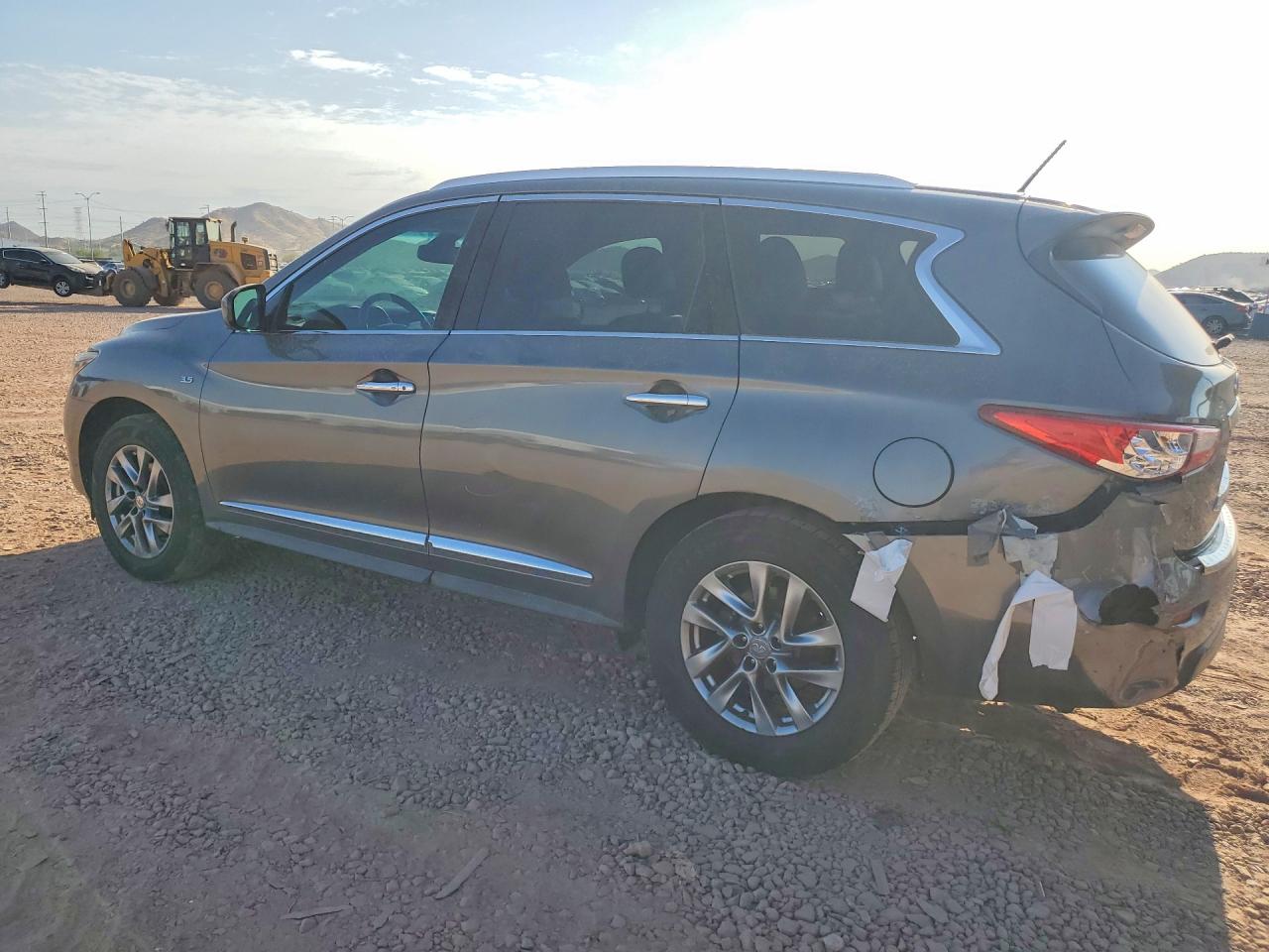 2015 Infiniti Qx60 Base Gray vin: 5N1AL0MN7FC508261