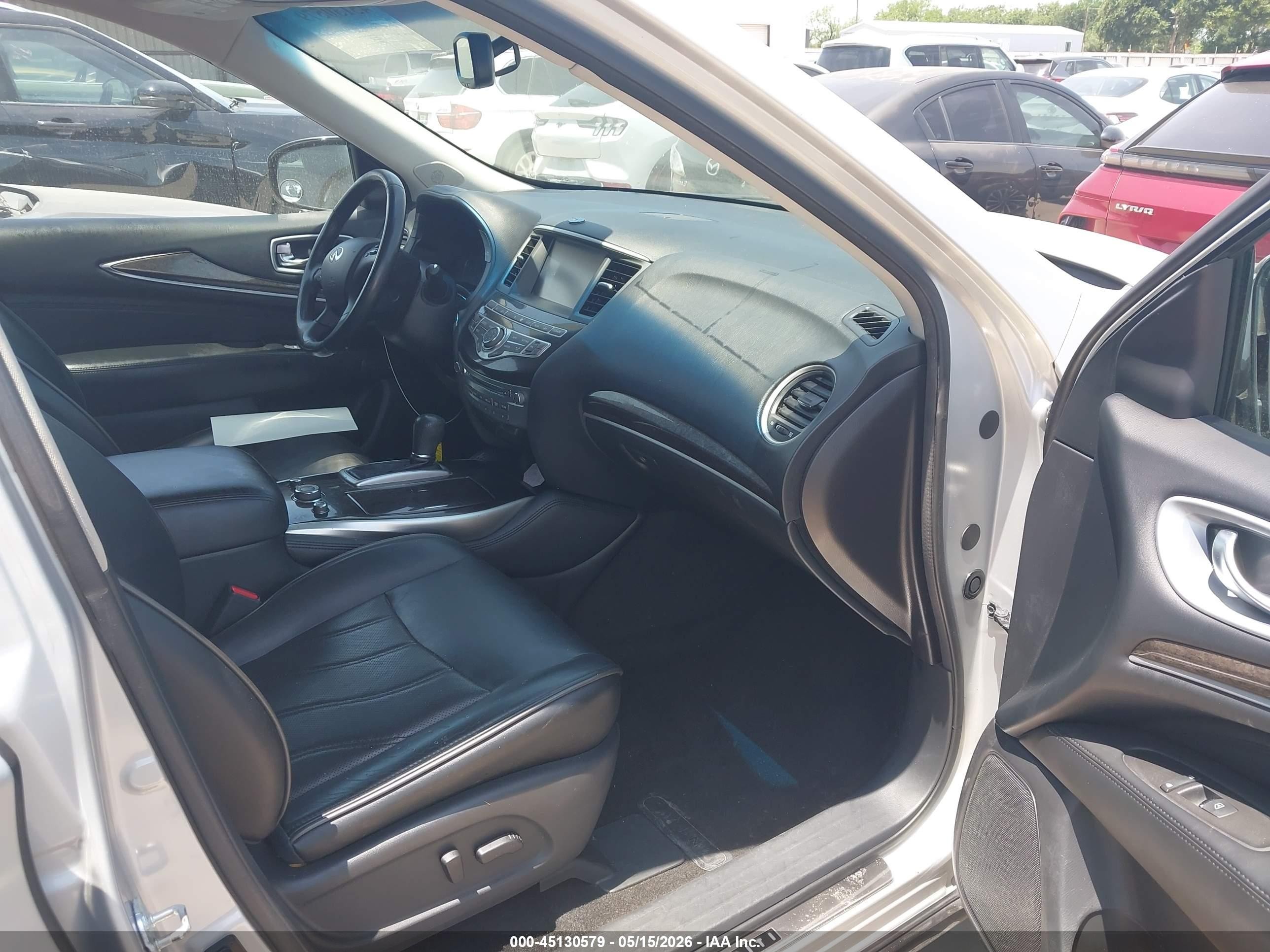 2015 Infiniti Qx60   Silver vin: 5N1AL0MN7FC509507