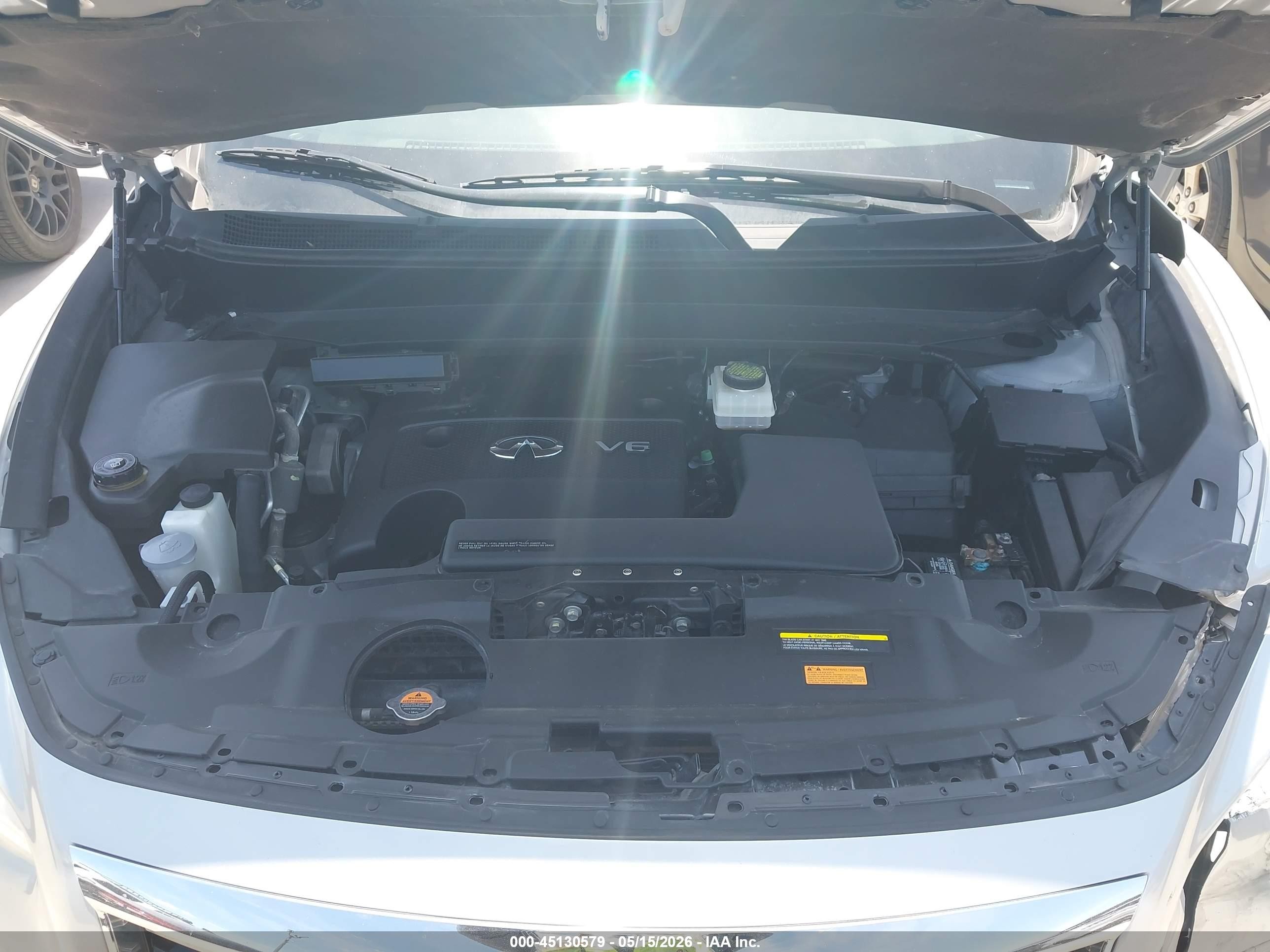 2015 Infiniti Qx60   Silver vin: 5N1AL0MN7FC509507