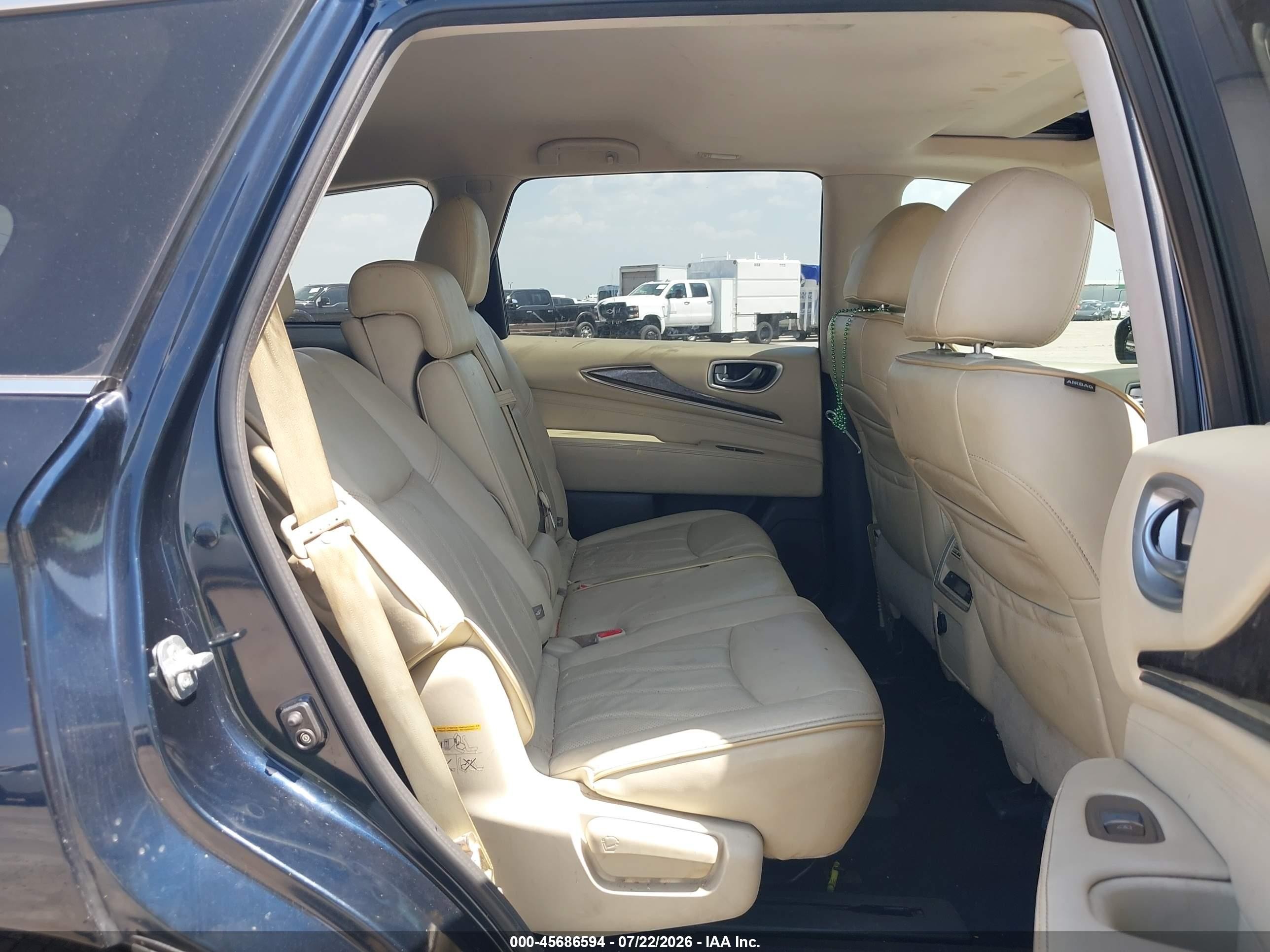 2015 Infiniti Qx60   Dark Blue vin: 5N1AL0MN7FC509927