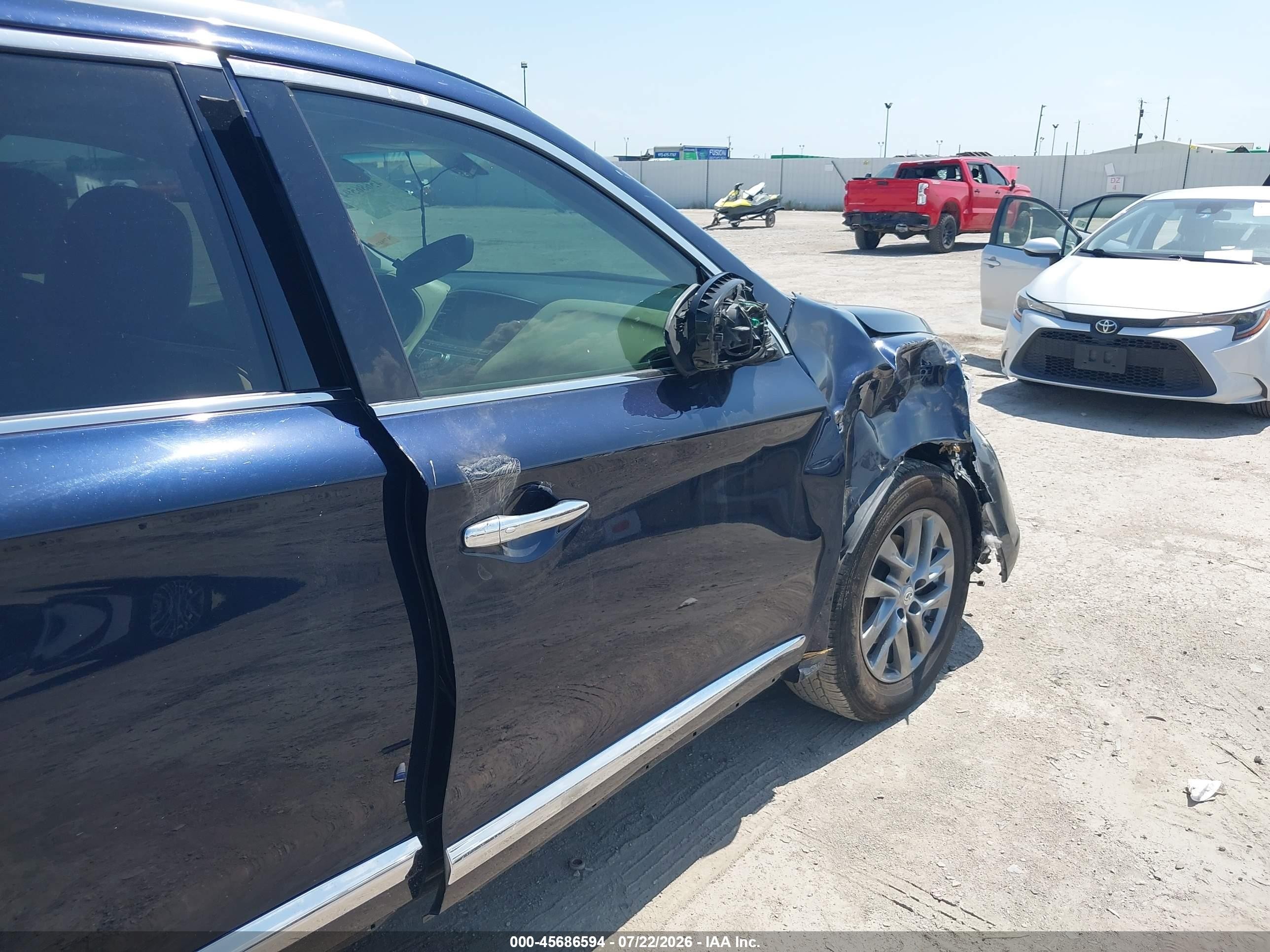 2015 Infiniti Qx60   Dark Blue vin: 5N1AL0MN7FC509927