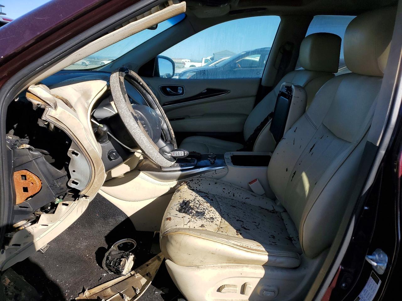 2015 Infiniti Qx60 Base Burgundy vin: 5N1AL0MN7FC519518