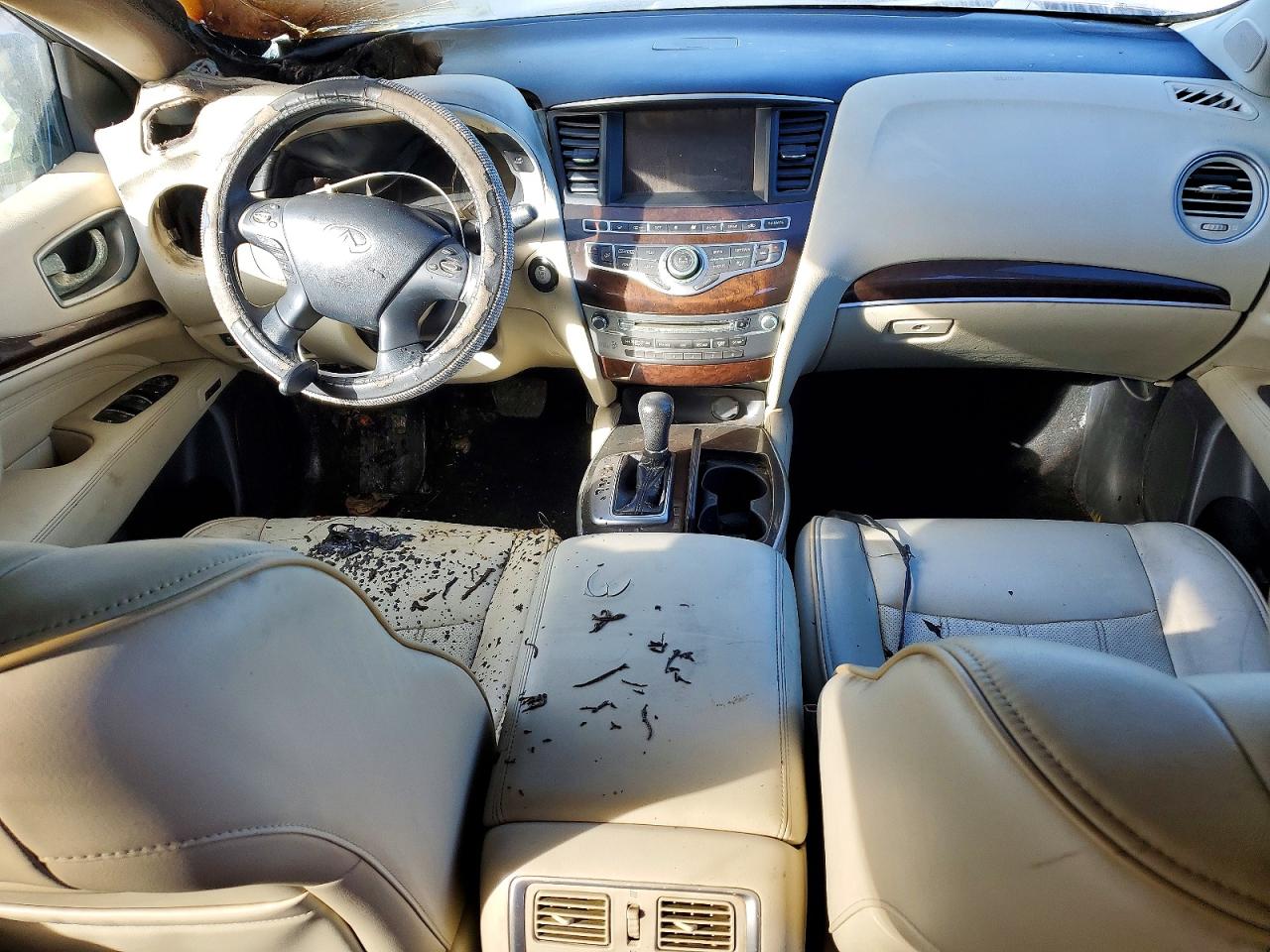 2015 Infiniti Qx60 Base Burgundy vin: 5N1AL0MN7FC519518