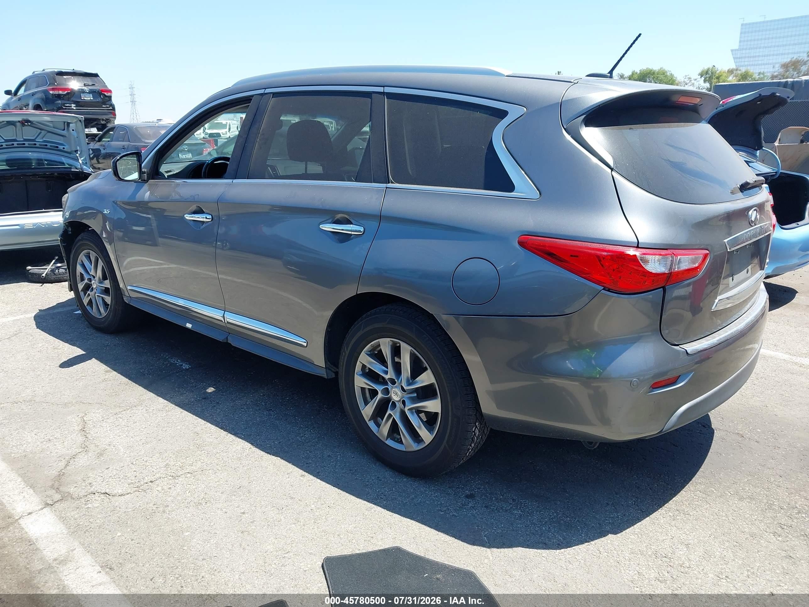 2015 Infiniti Qx60   Серый vin: 5N1AL0MN7FC532477