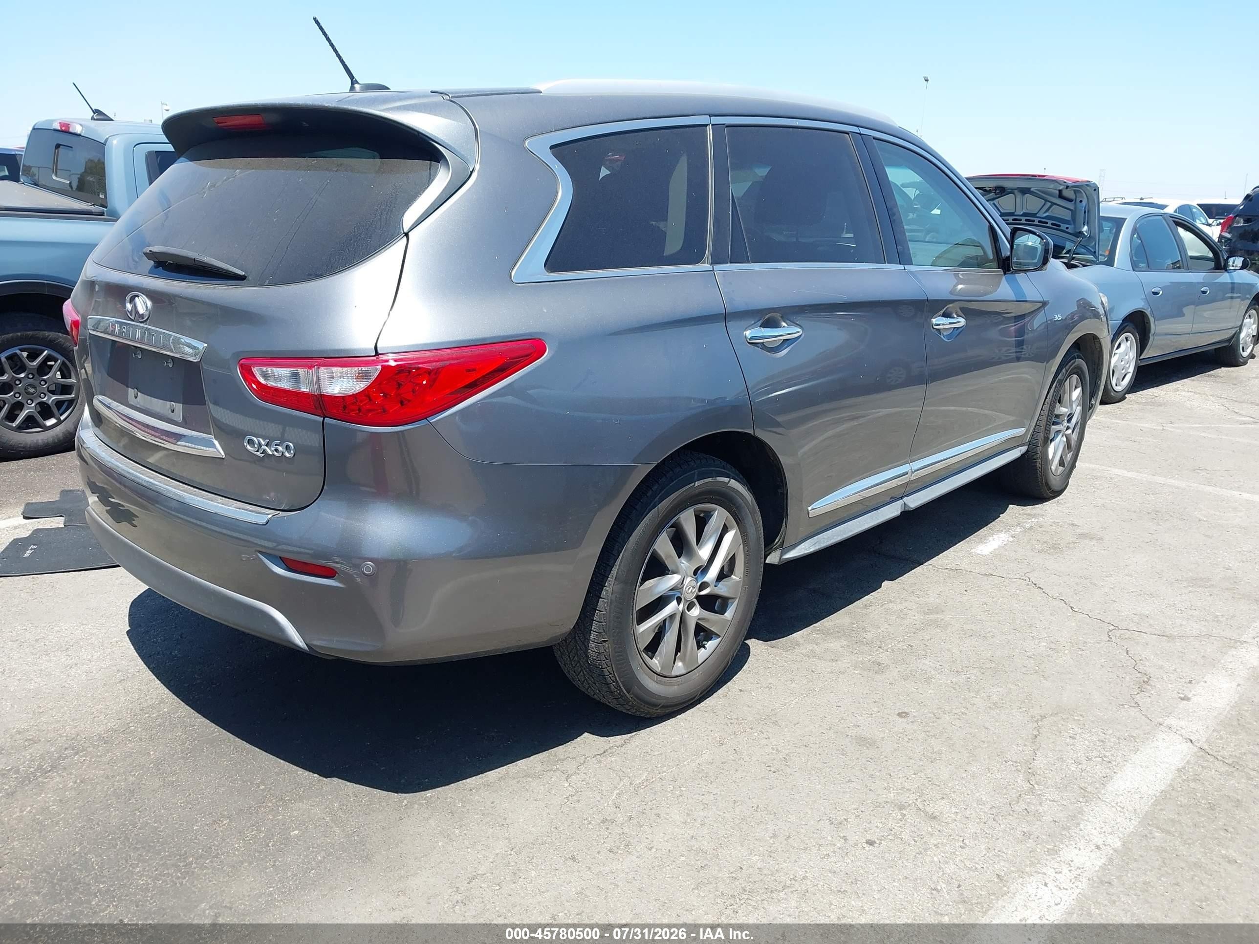 2015 Infiniti Qx60   Серый vin: 5N1AL0MN7FC532477