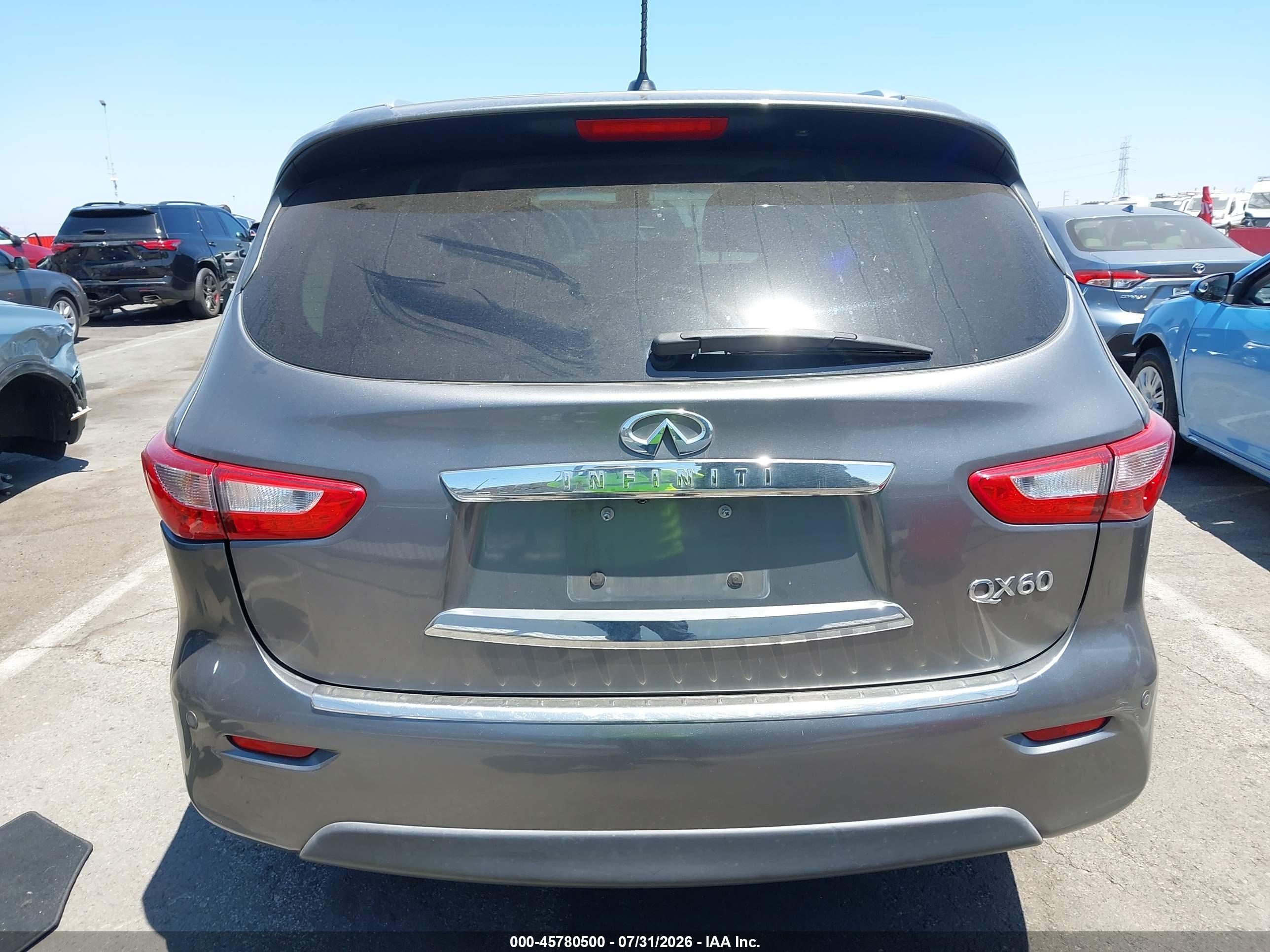 2015 Infiniti Qx60   Серый vin: 5N1AL0MN7FC532477