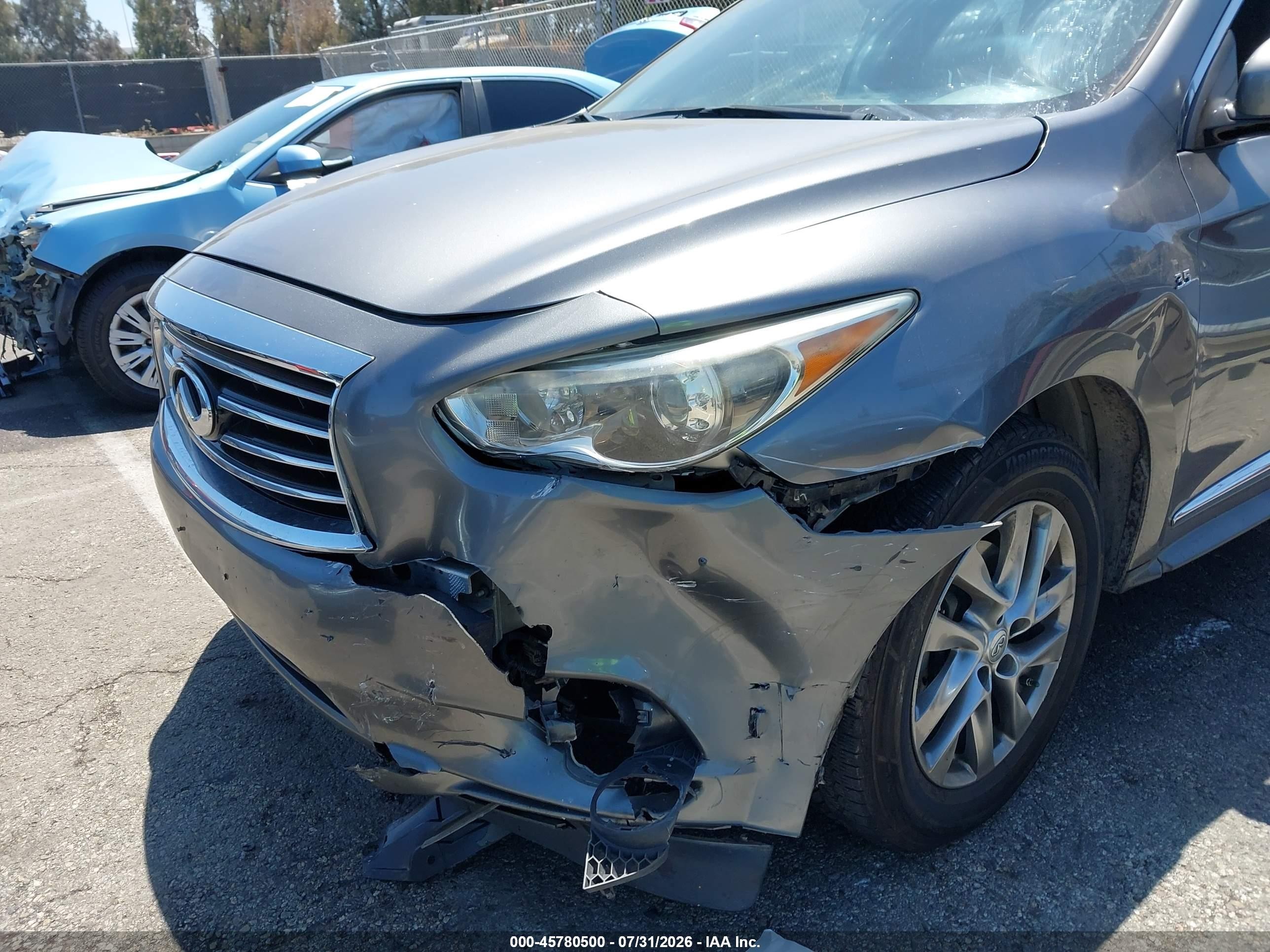 2015 Infiniti Qx60   Серый vin: 5N1AL0MN7FC532477