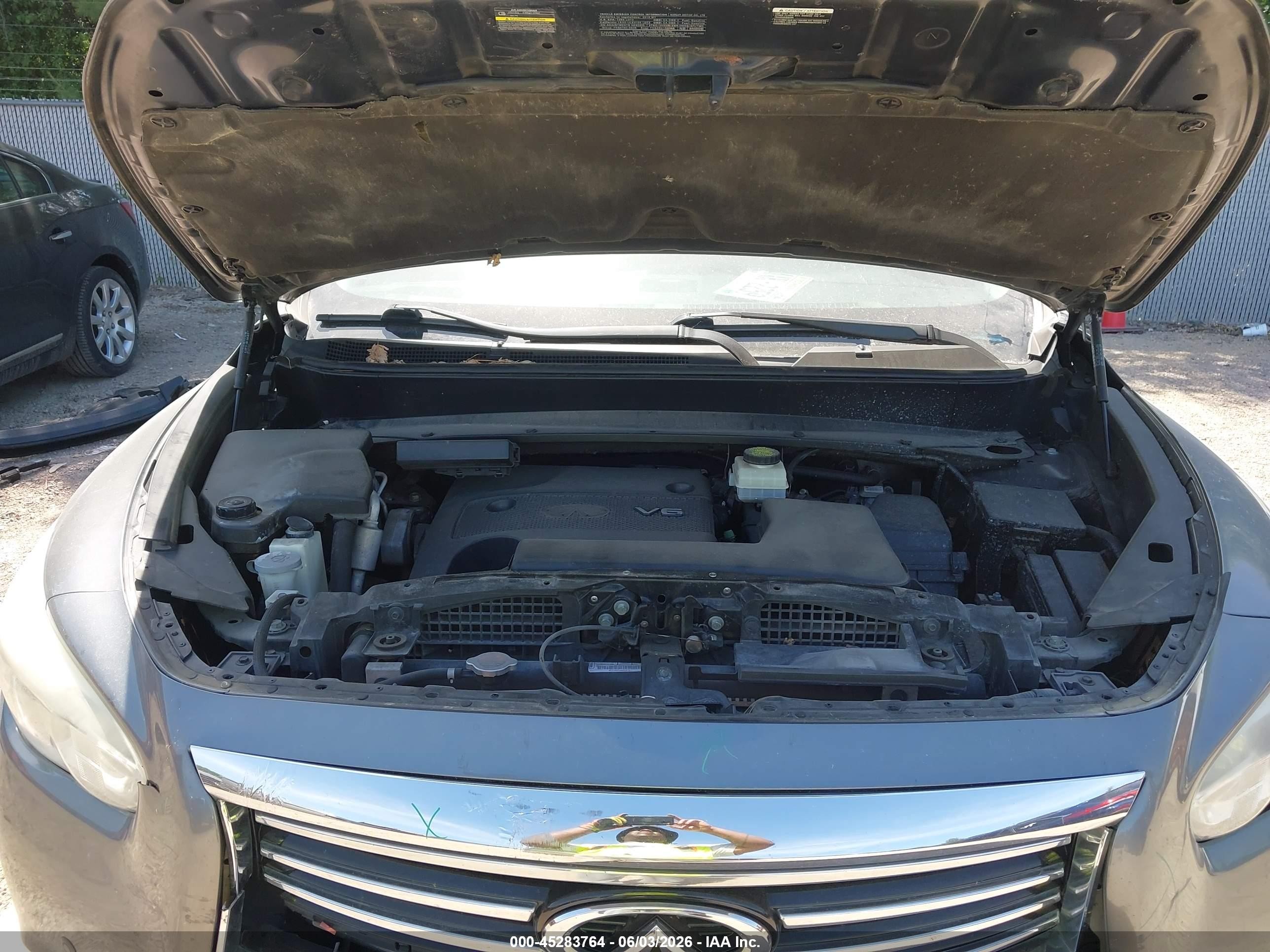 2015 Infiniti Qx60   Серый vin: 5N1AL0MN7FC533340