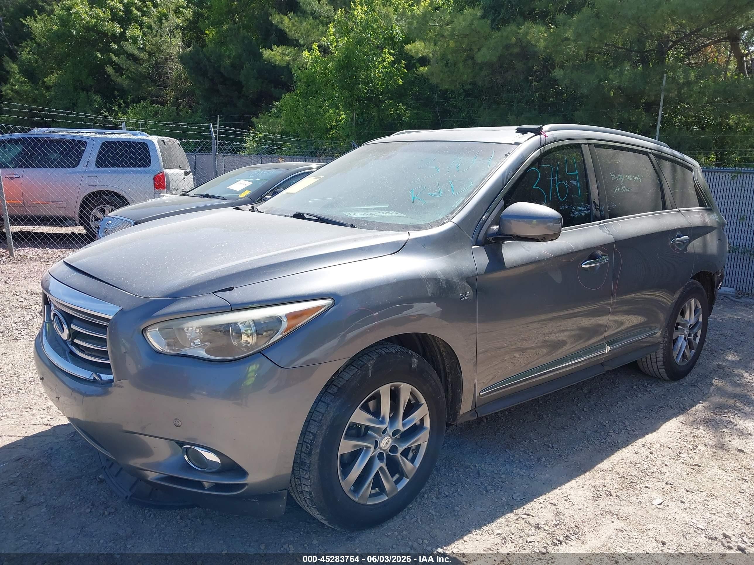 2015 Infiniti Qx60   Серый vin: 5N1AL0MN7FC533340