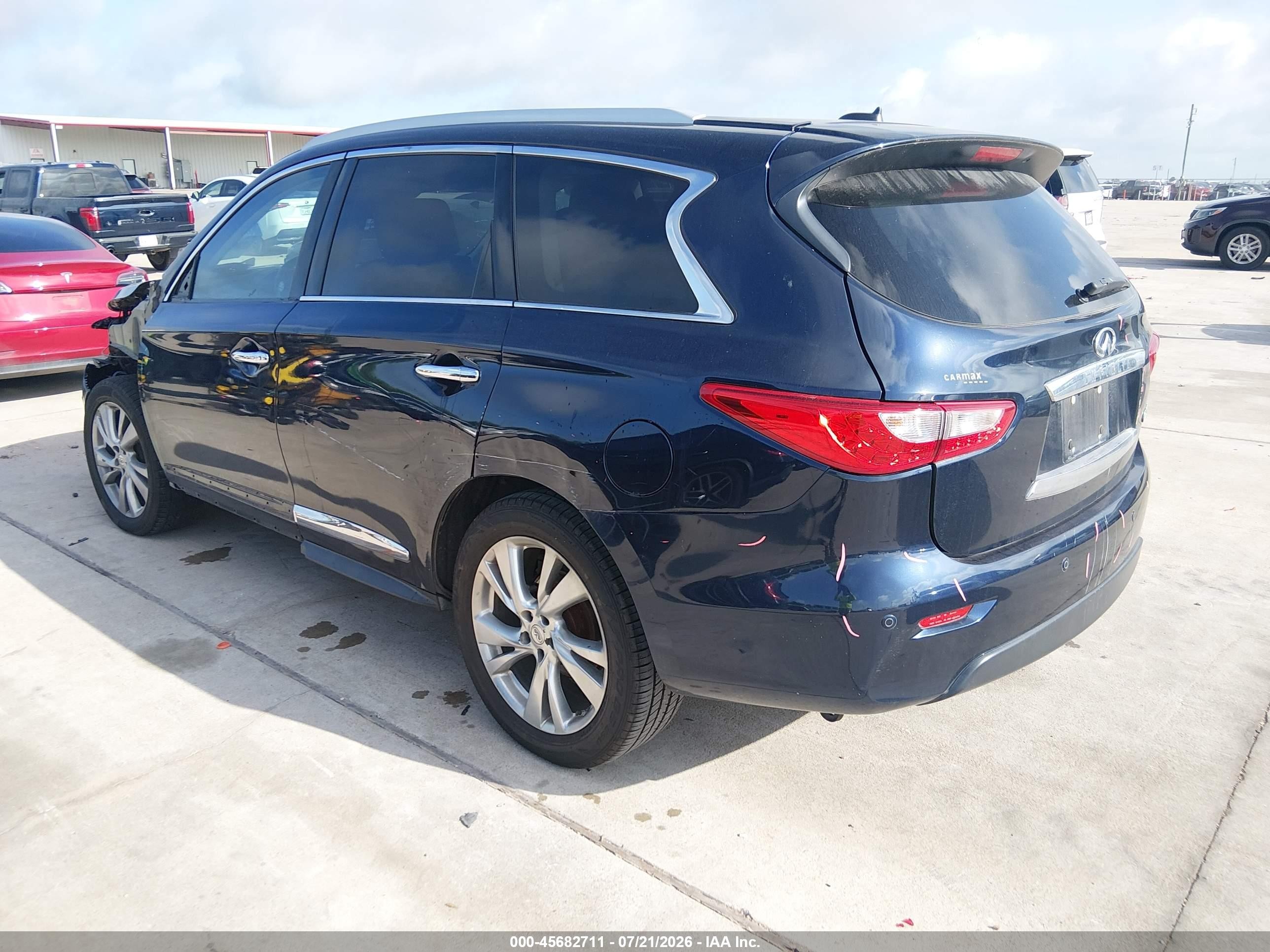 2015 Infiniti Qx60   Blue vin: 5N1AL0MN7FC533628