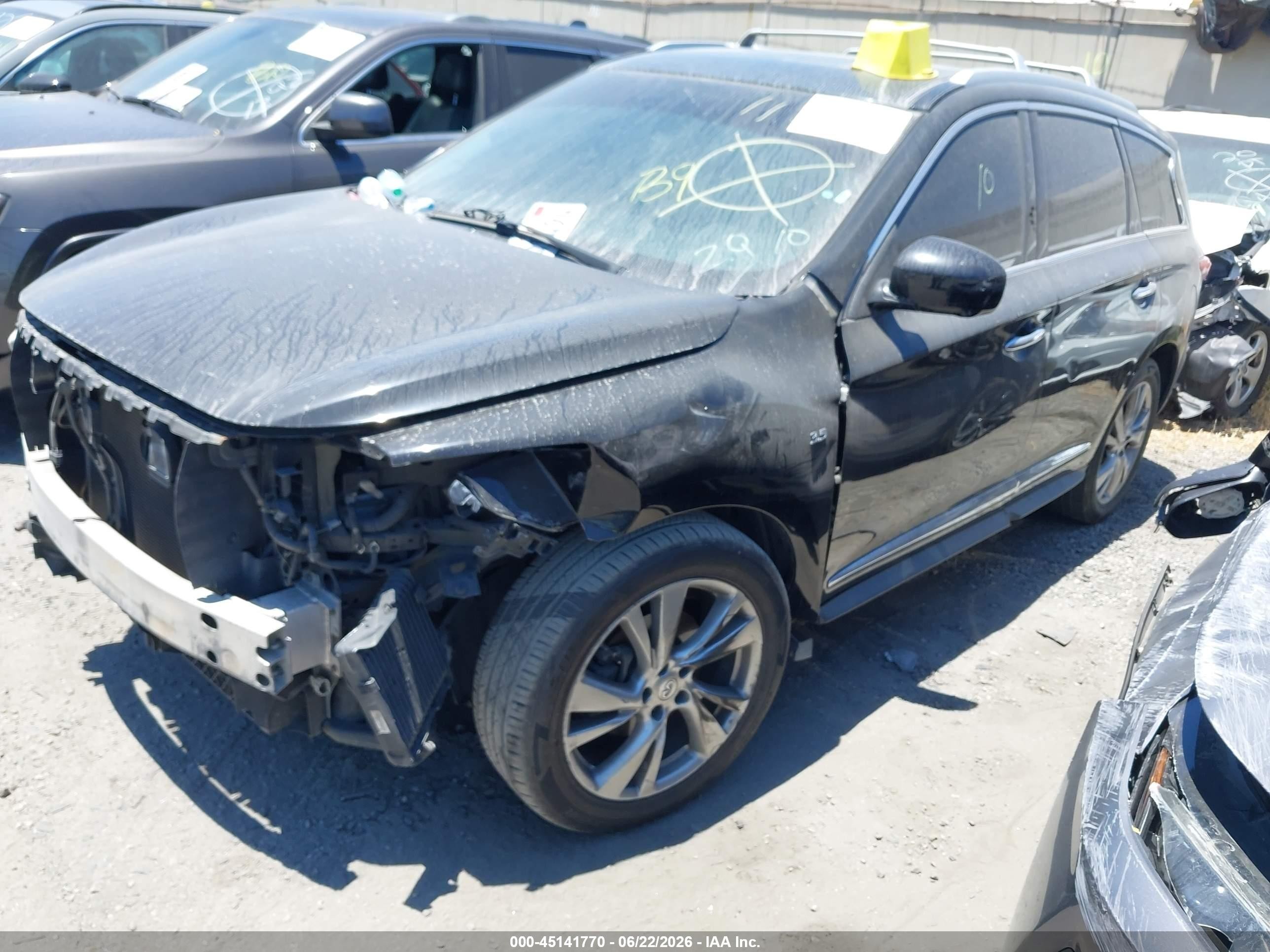 2015 Infiniti Qx60   Черный vin: 5N1AL0MN7FC544919