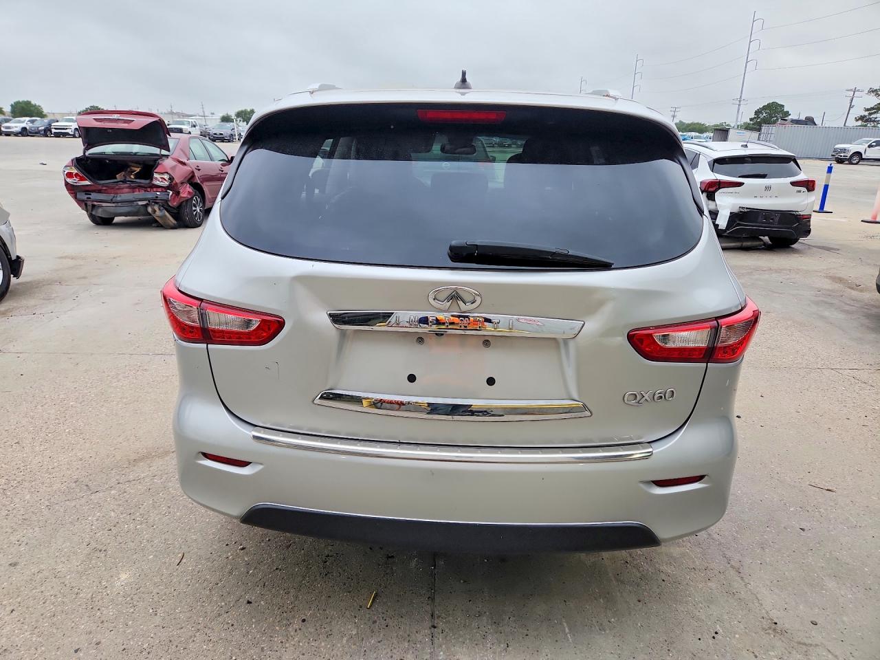 2015 Infiniti Qx60 Base Серебряный vin: 5N1AL0MN7FC549327