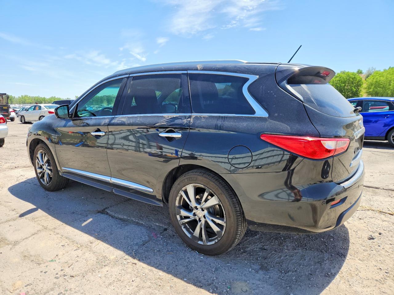 2013 Infiniti Jx35 Base Black vin: 5N1AL0MN8DC305182
