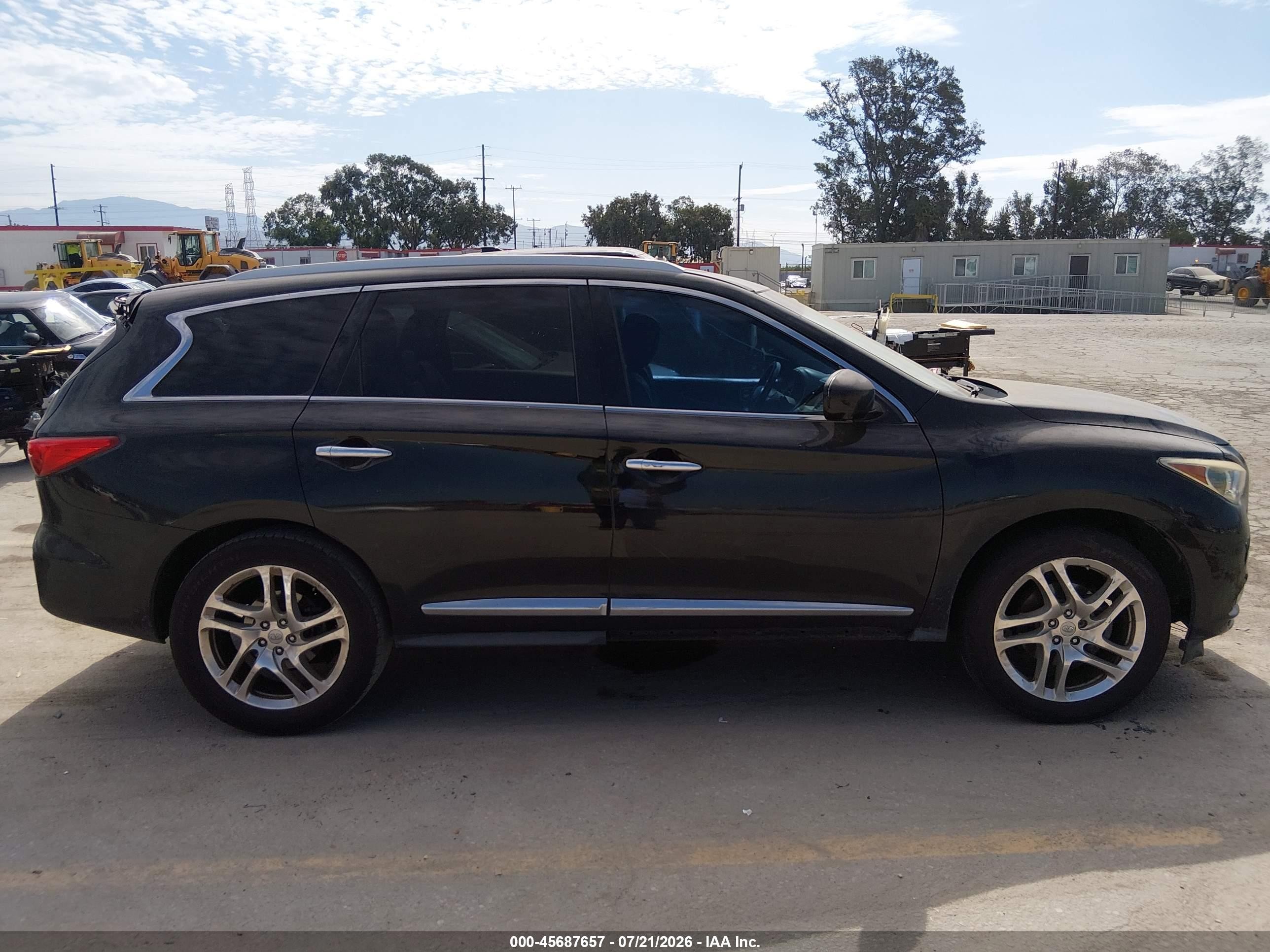 2013 Infiniti Jx35 Black vin: 5N1AL0MN8DC308650