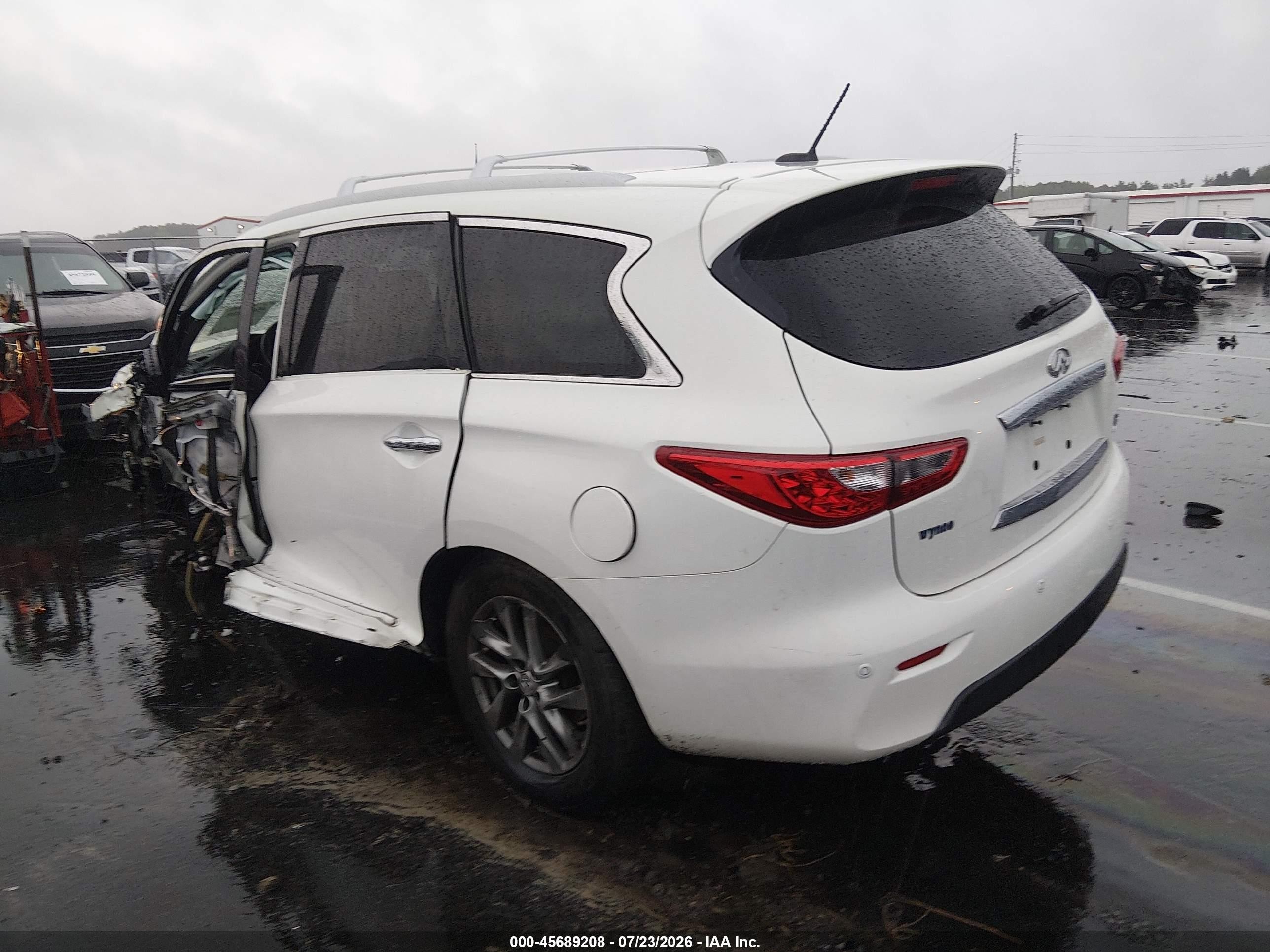 2013 Infiniti Jx35   Белый vin: 5N1AL0MN8DC324119