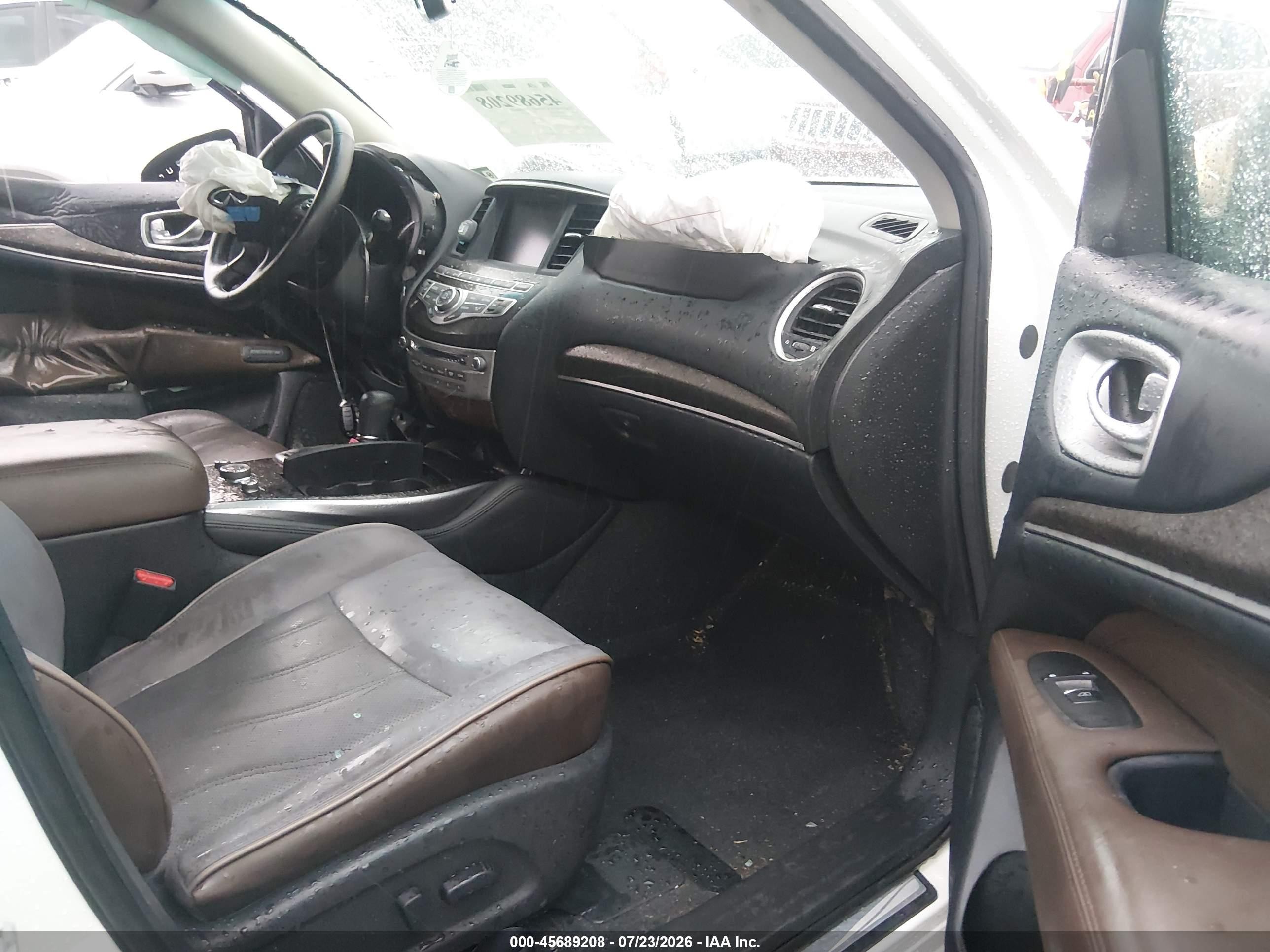 2013 Infiniti Jx35   Белый vin: 5N1AL0MN8DC324119