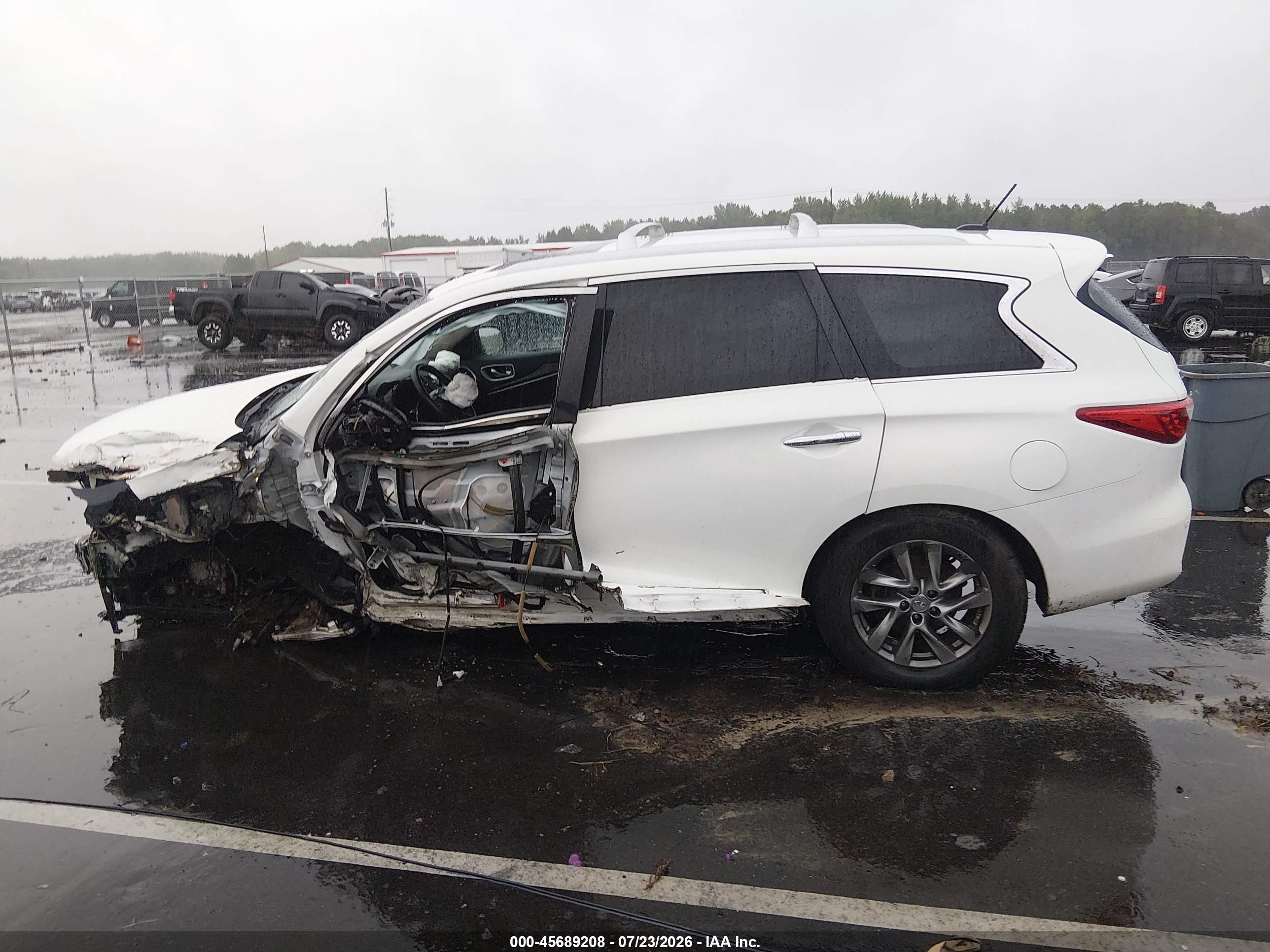2013 Infiniti Jx35   Белый vin: 5N1AL0MN8DC324119