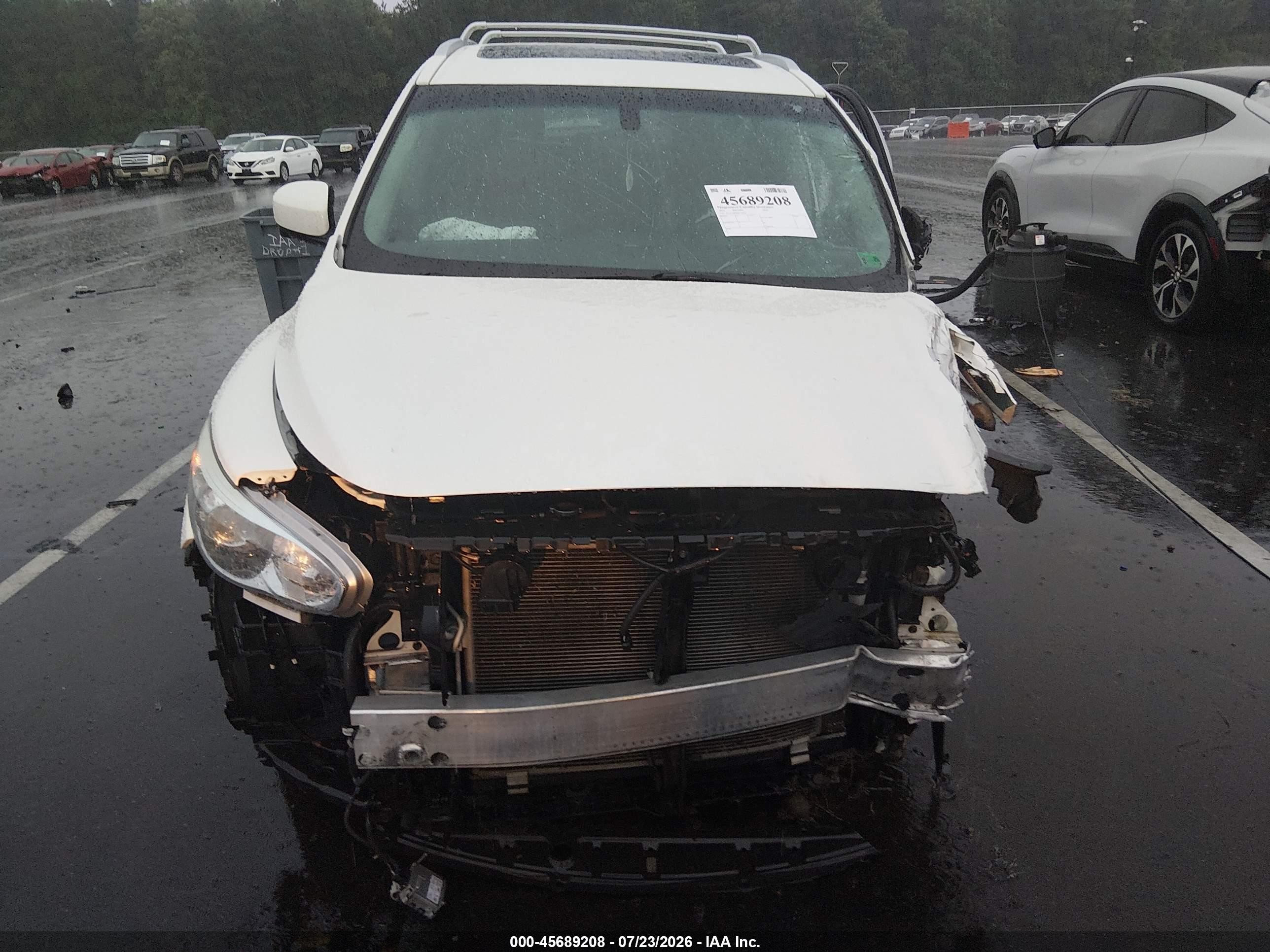 2013 Infiniti Jx35   Белый vin: 5N1AL0MN8DC324119