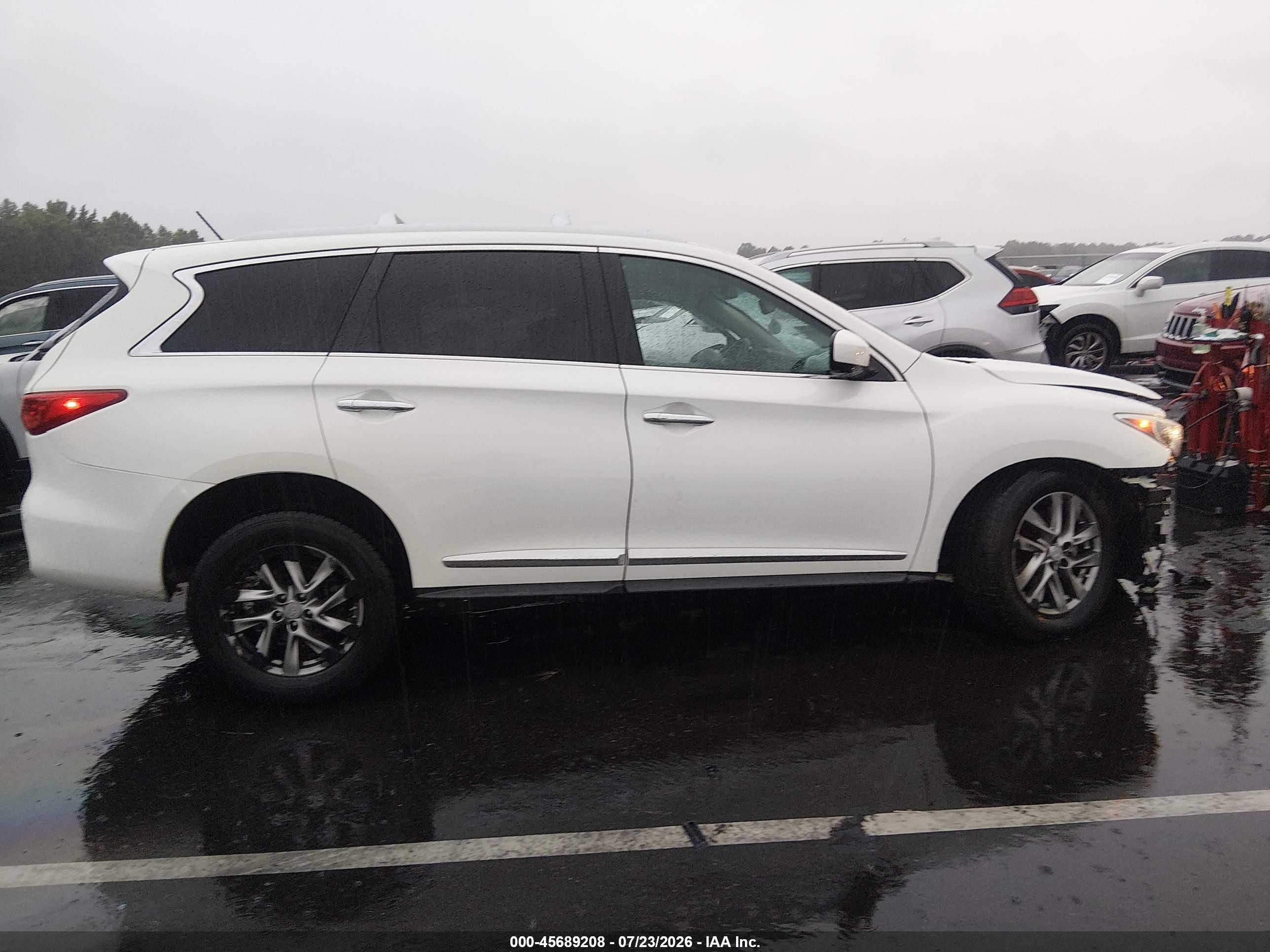 2013 Infiniti Jx35   Белый vin: 5N1AL0MN8DC324119
