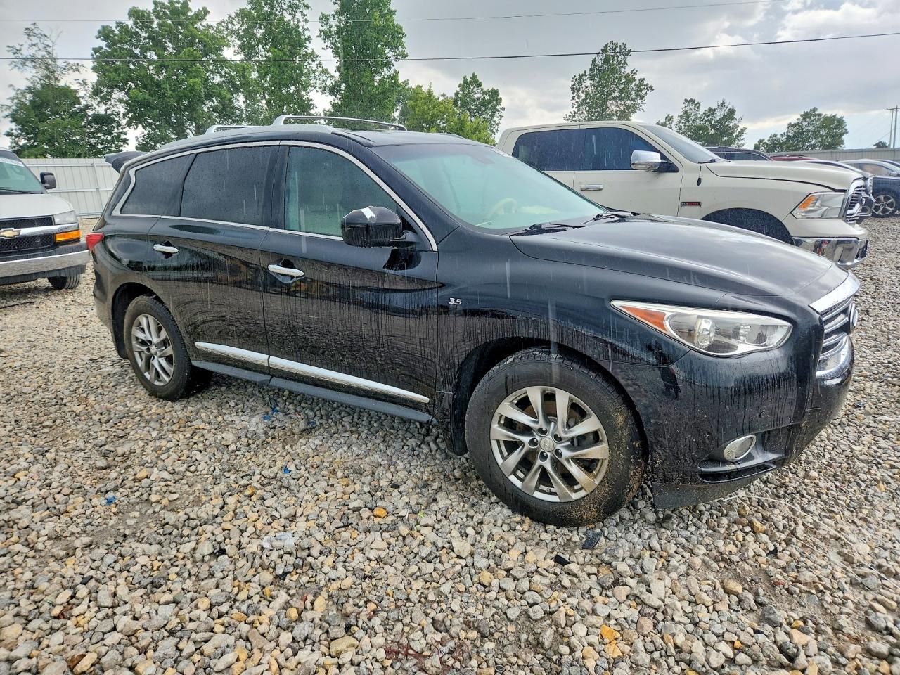 2014 Infiniti Qx60 Base Black vin: 5N1AL0MN8EC512107