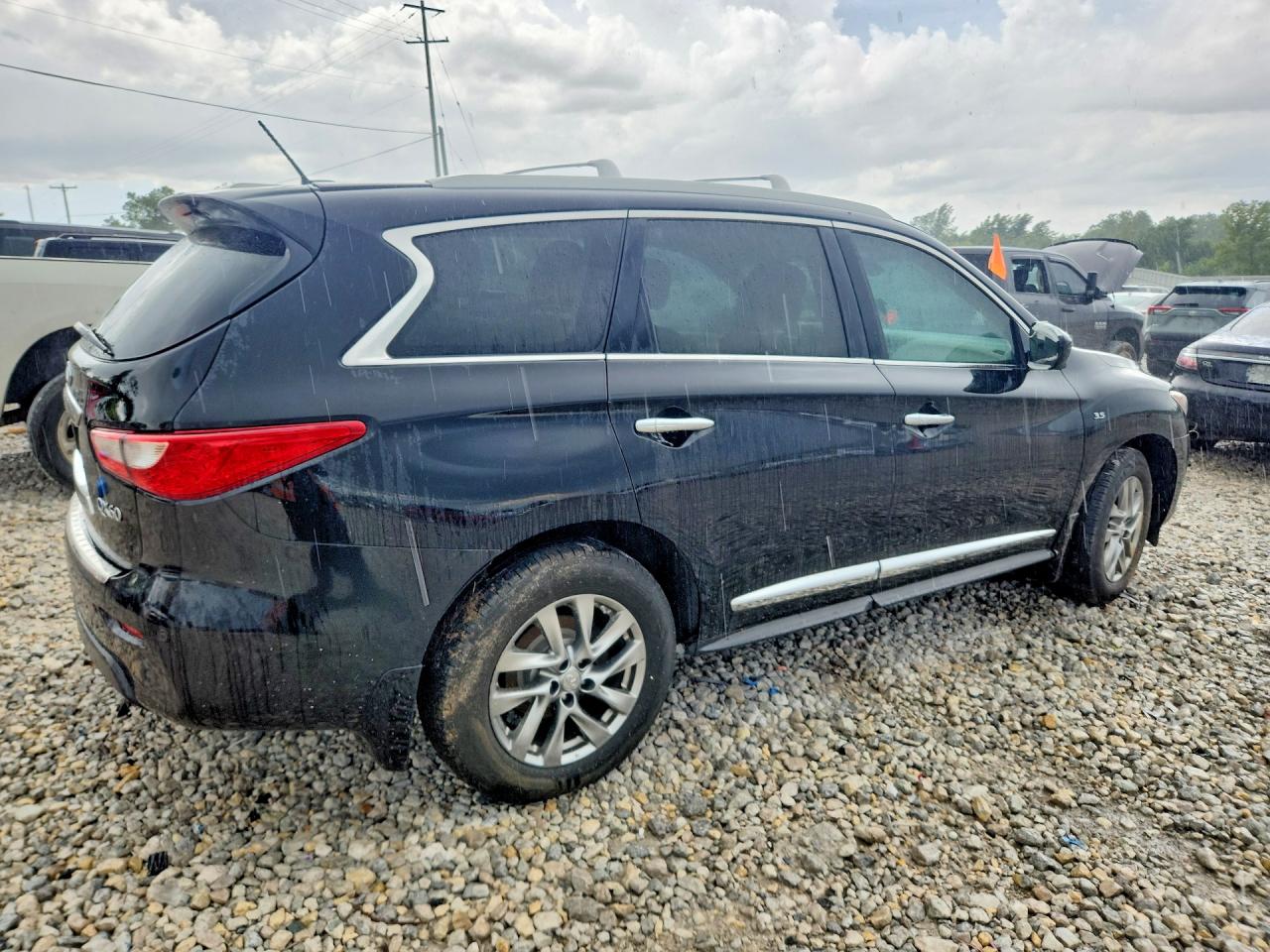 2014 Infiniti Qx60 Base Black vin: 5N1AL0MN8EC512107
