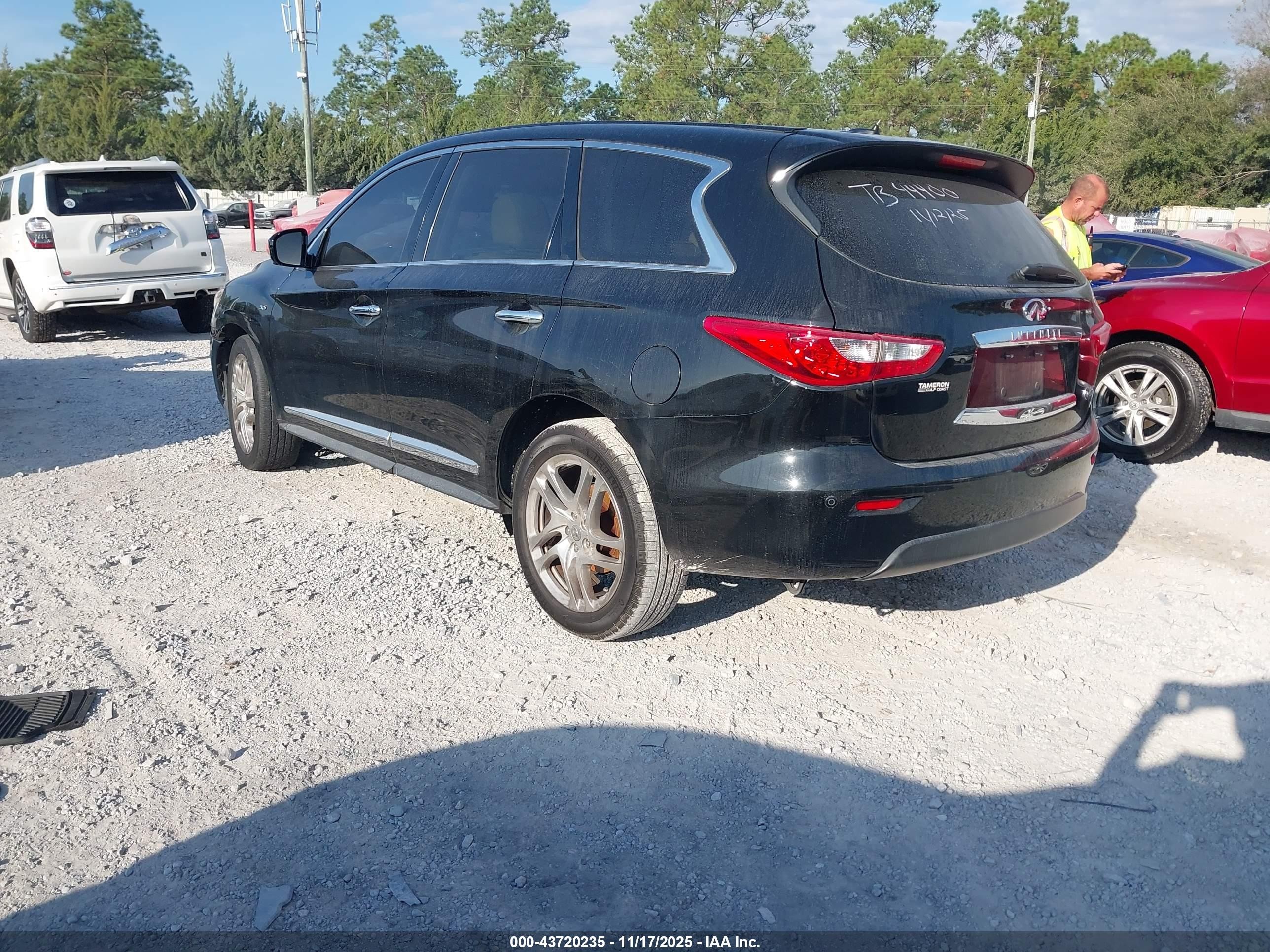 2014 Infiniti Qx60   Черный vin: 5N1AL0MN8EC513399