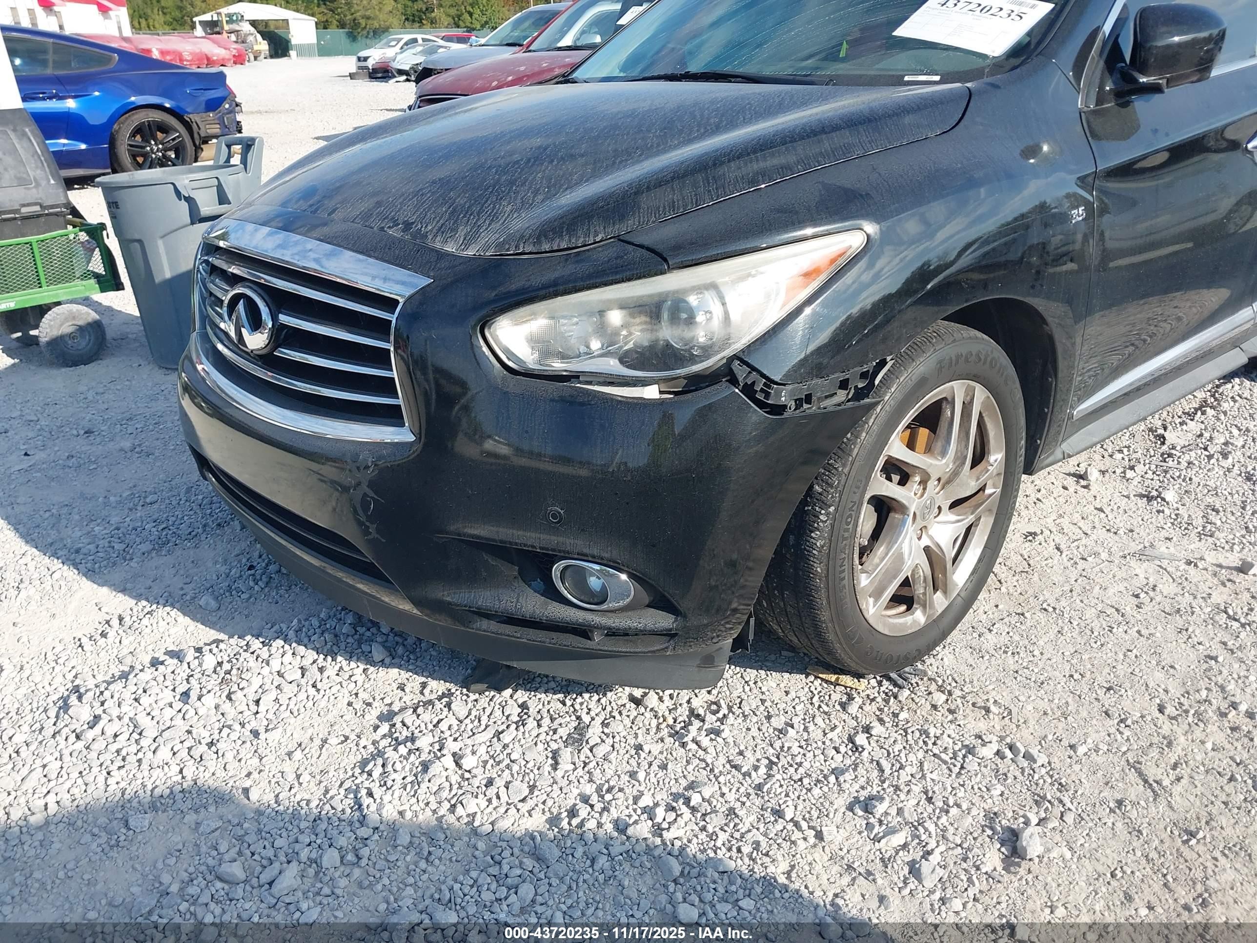 2014 Infiniti Qx60   Черный vin: 5N1AL0MN8EC513399